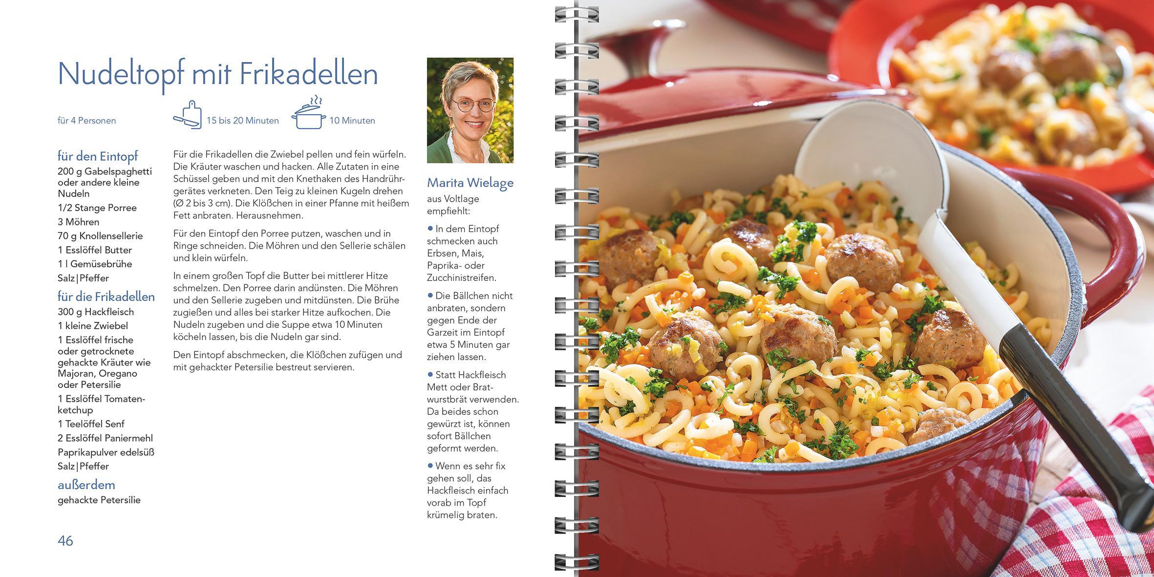 Beispielinhalt (Bild) Schnelle Alltagsküche