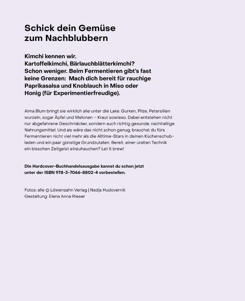 Beispielinhalt (Bild) fantastisch fermentiert