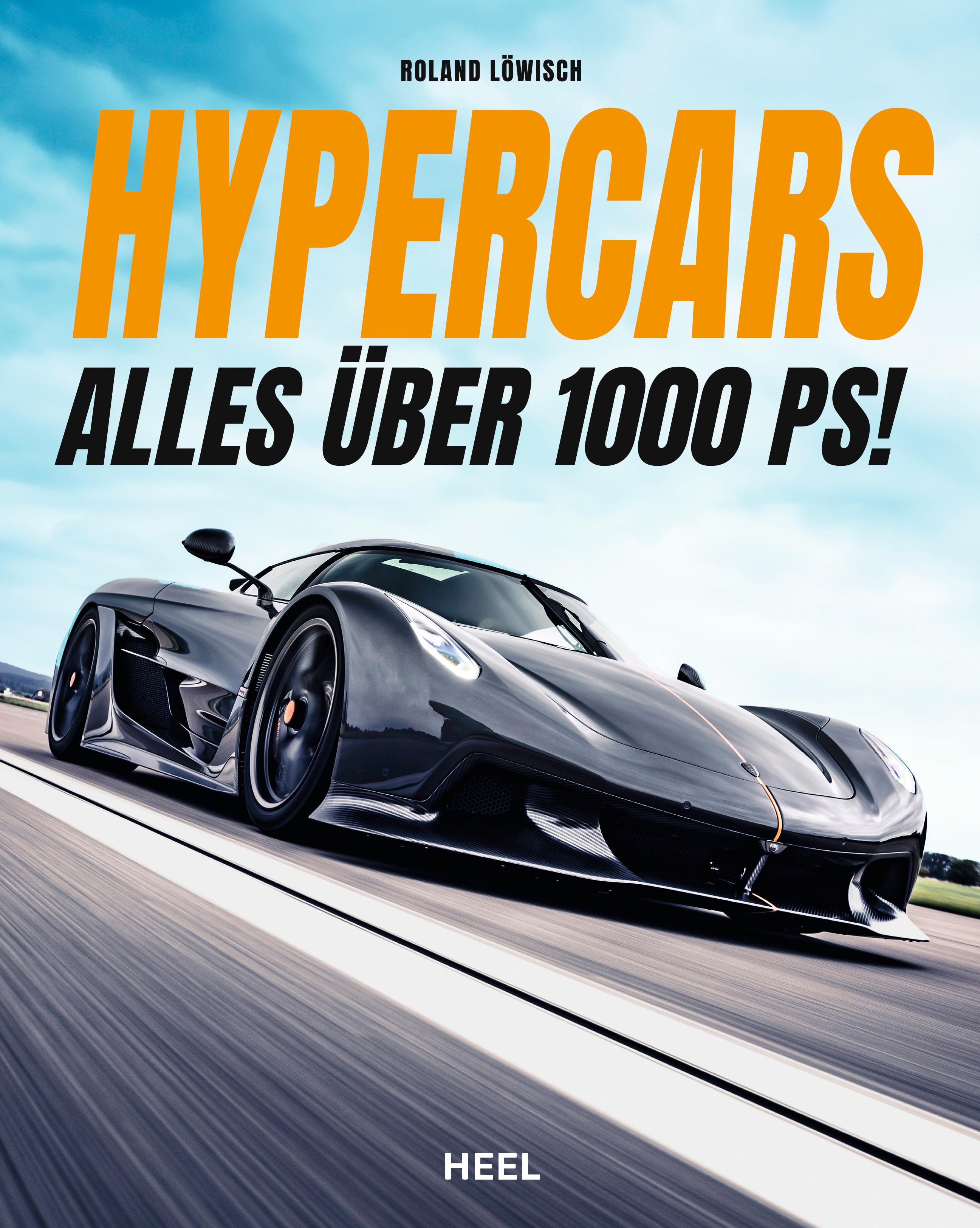 Vorderes Coverbild Hypercars! Alles über 1.000 PS