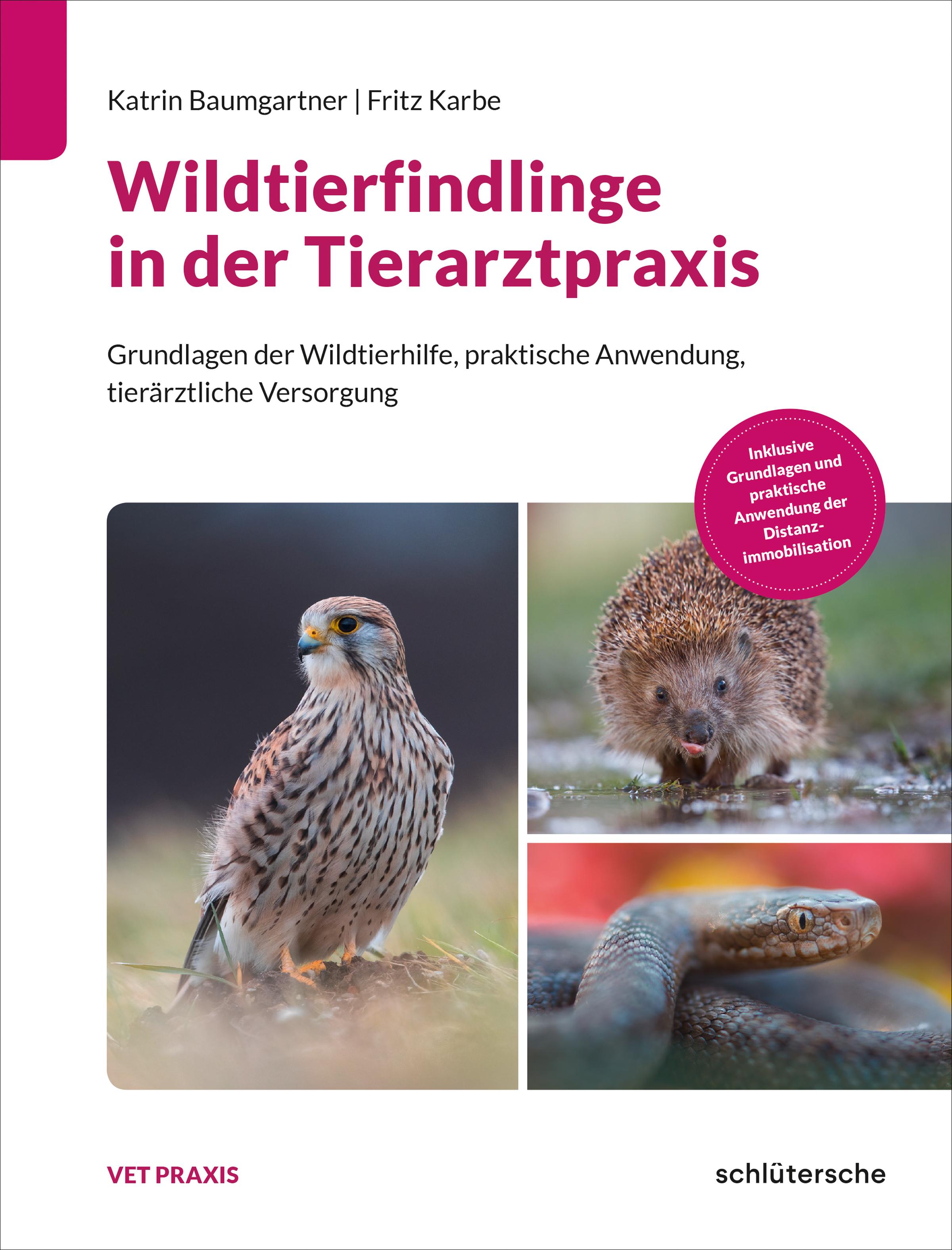 Vorderes Coverbild Wildtierfindlinge in der Tierarztpraxis