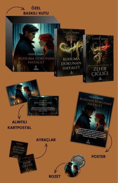 Vorderes Coverbild Ruhuma Dokunan Hayalet Özel Kutulu Set 2 Kitap