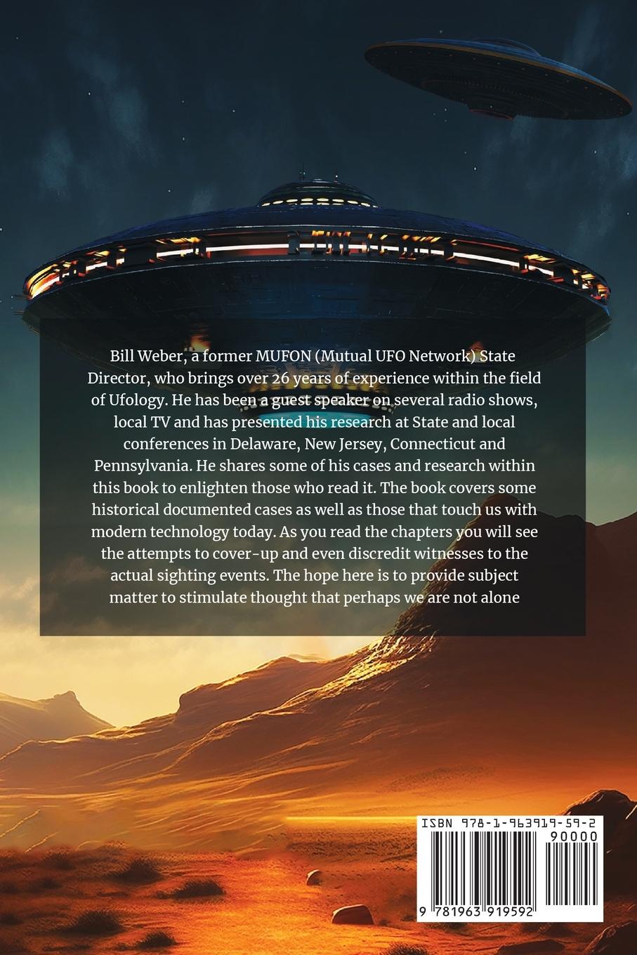 Rückseitencover UFO'S SIGHTINGS REPORTS COVER-UPS