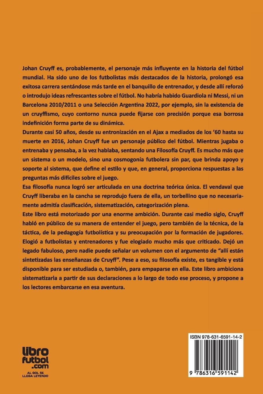 Rückseitencover Palabra de Cruyff