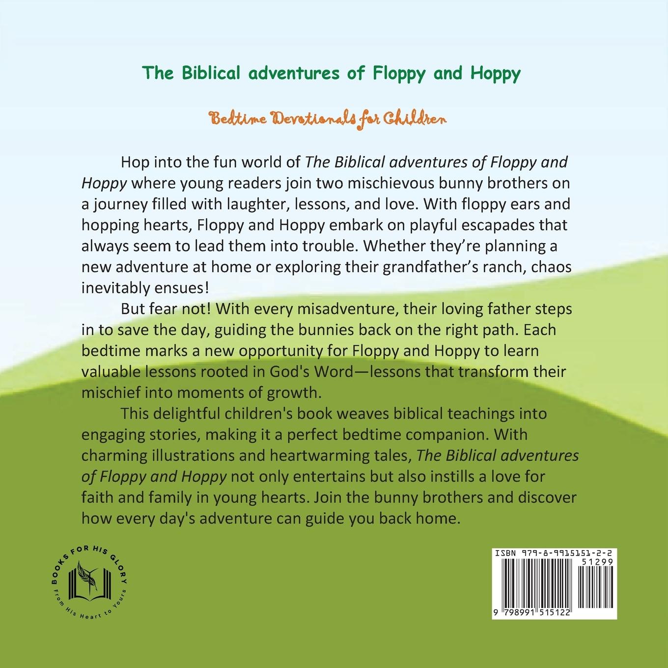 Rückseitencover The Biblical adventures of Floppy and Hoppy