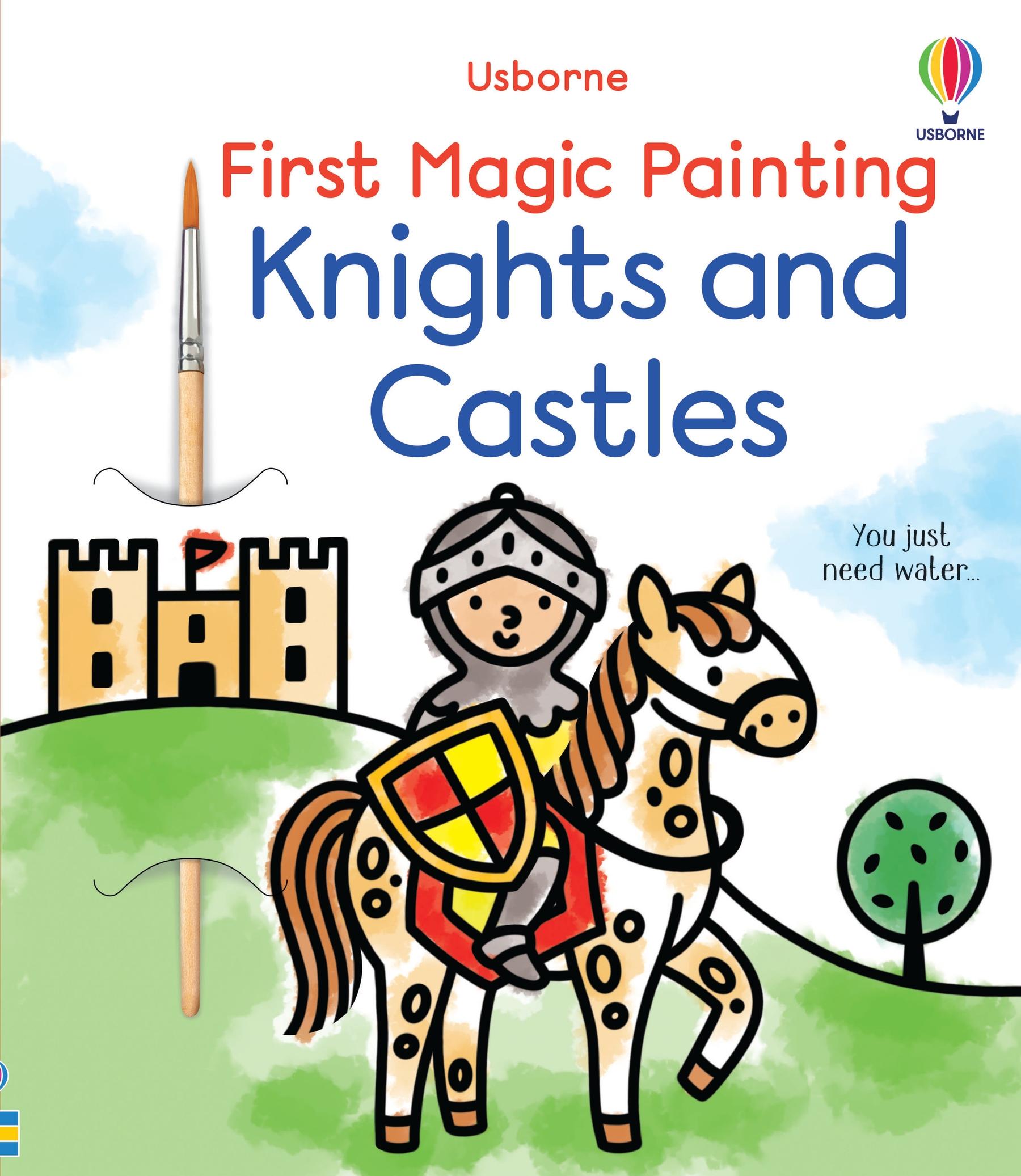 Vorderes Coverbild First Magic Painting Knights and Castles
