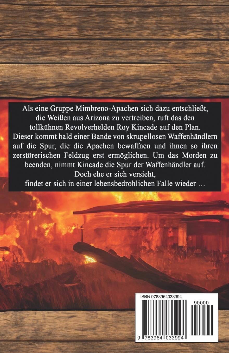 Rückseitencover Flammen über Arizona