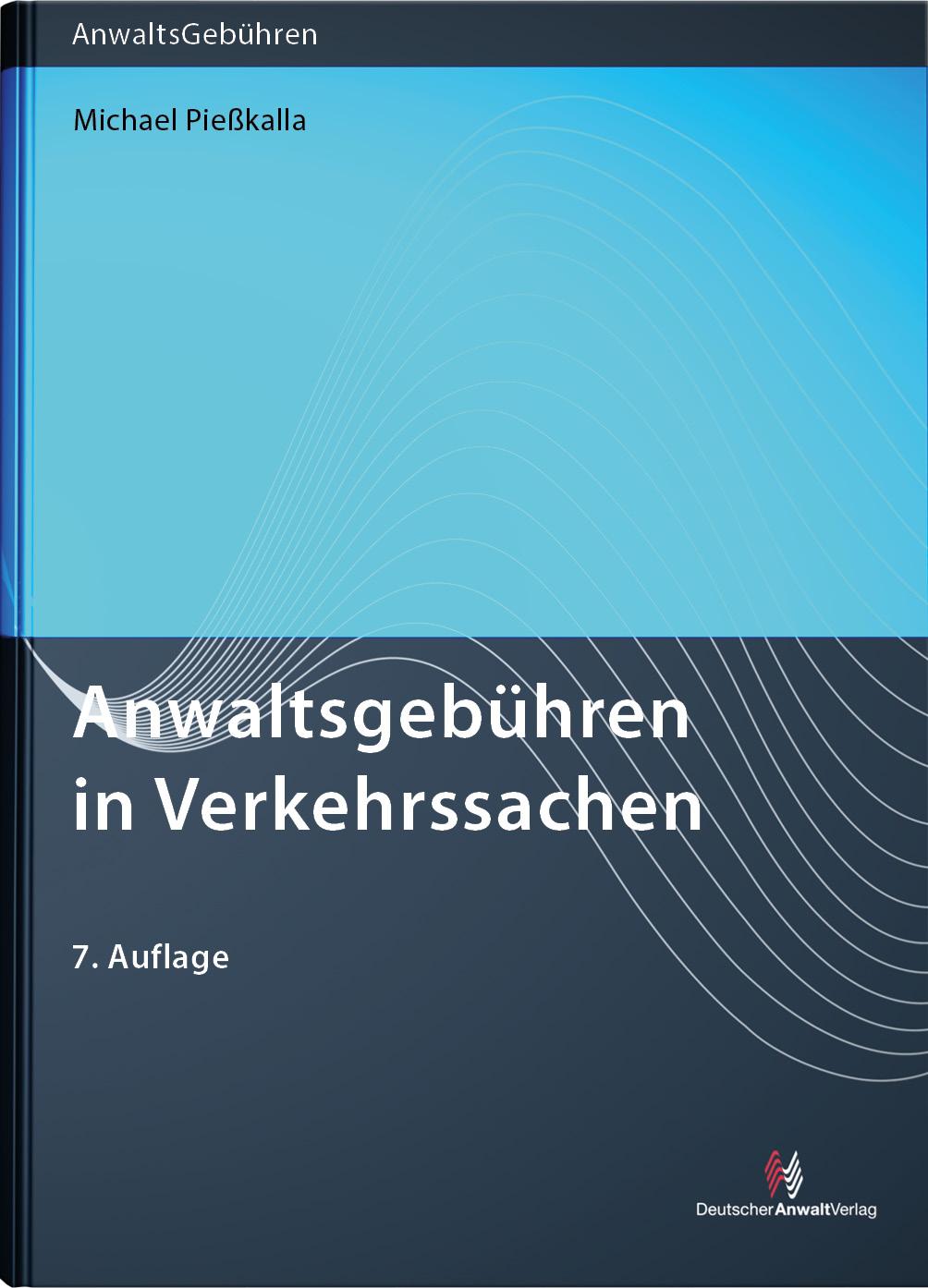 Vorderes Coverbild Anwaltsgebühren in Verkehrssachen