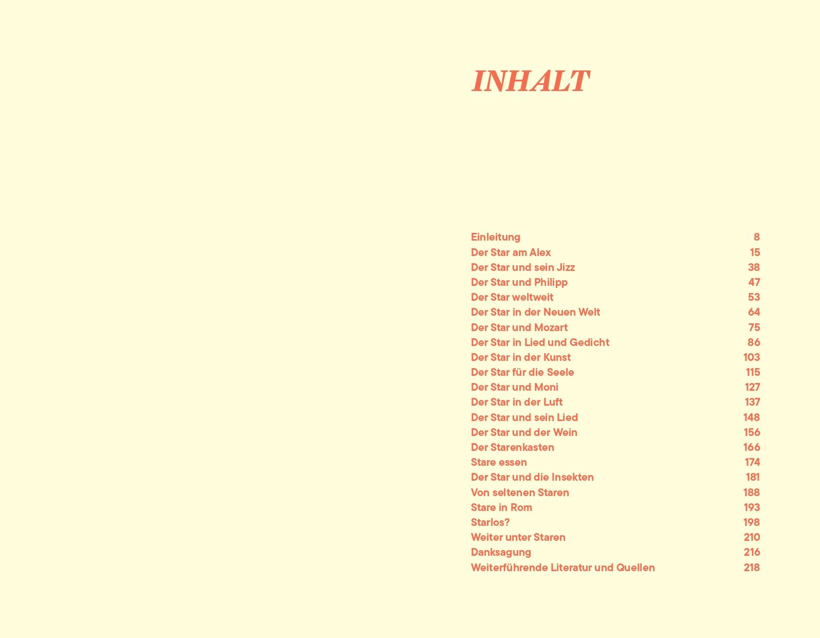 Beispielinhalt (Bild) Unter Staren