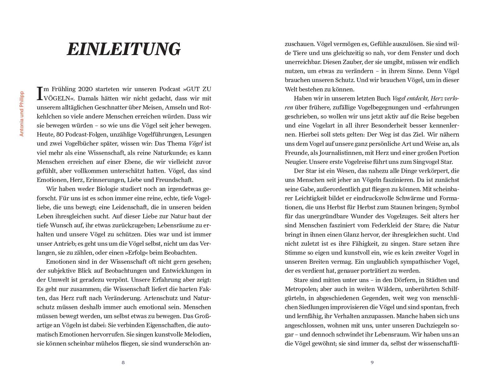 Beispielinhalt (Bild) Unter Staren