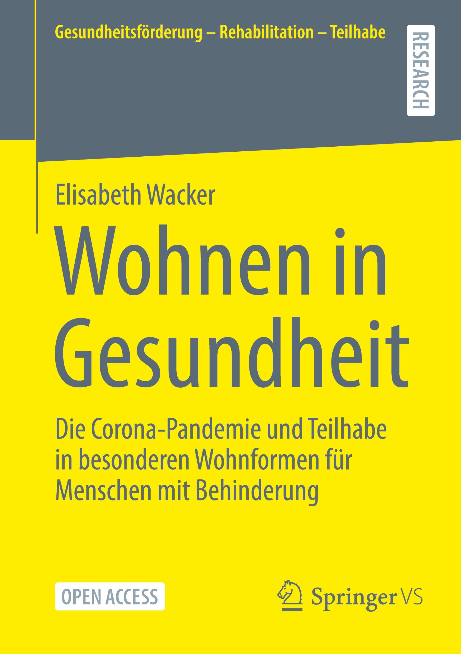 Vorderes Coverbild Wohnen in Gesundheit