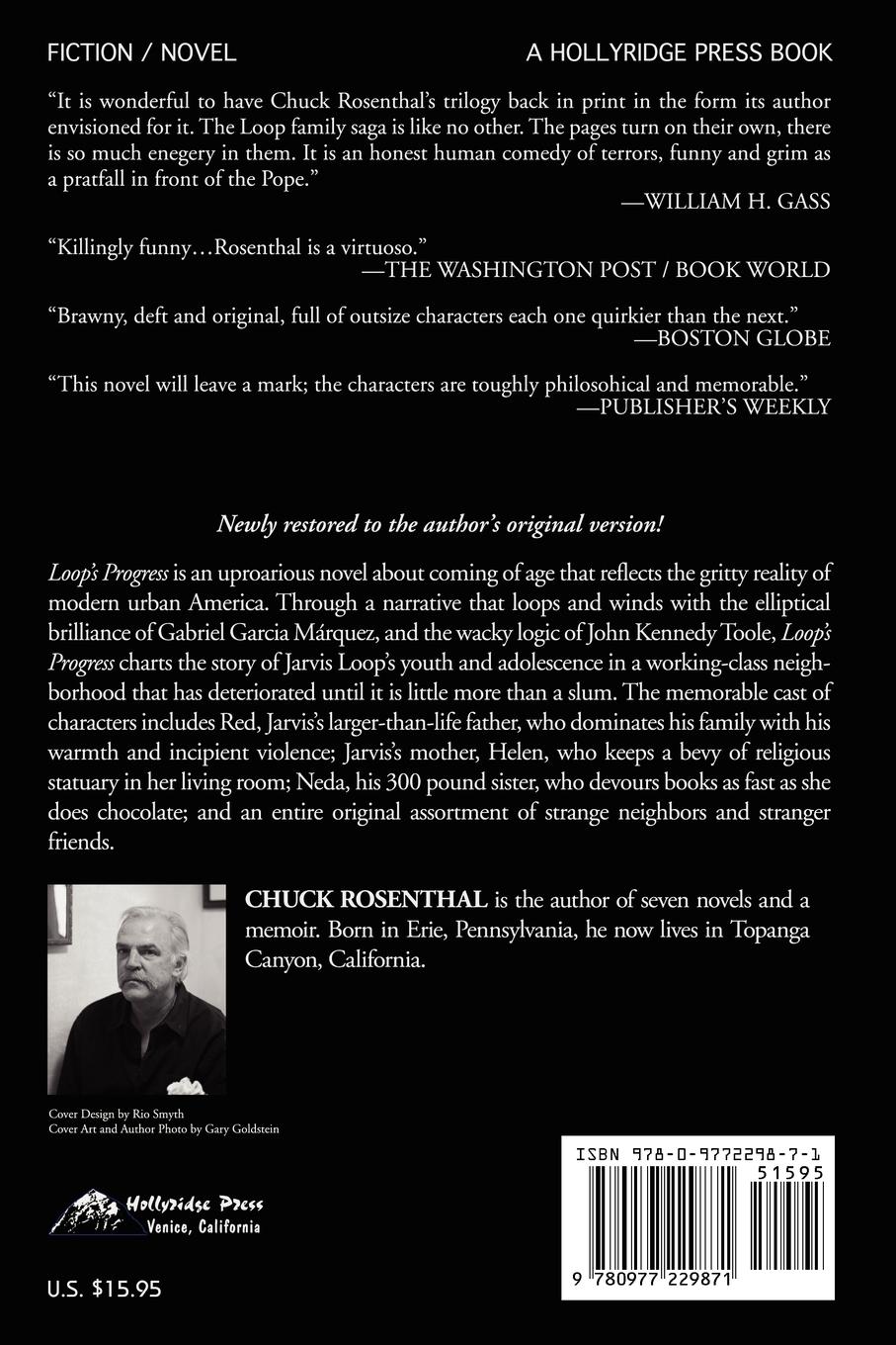 Rückseitencover Loop's Progress (The Loop Trilogy