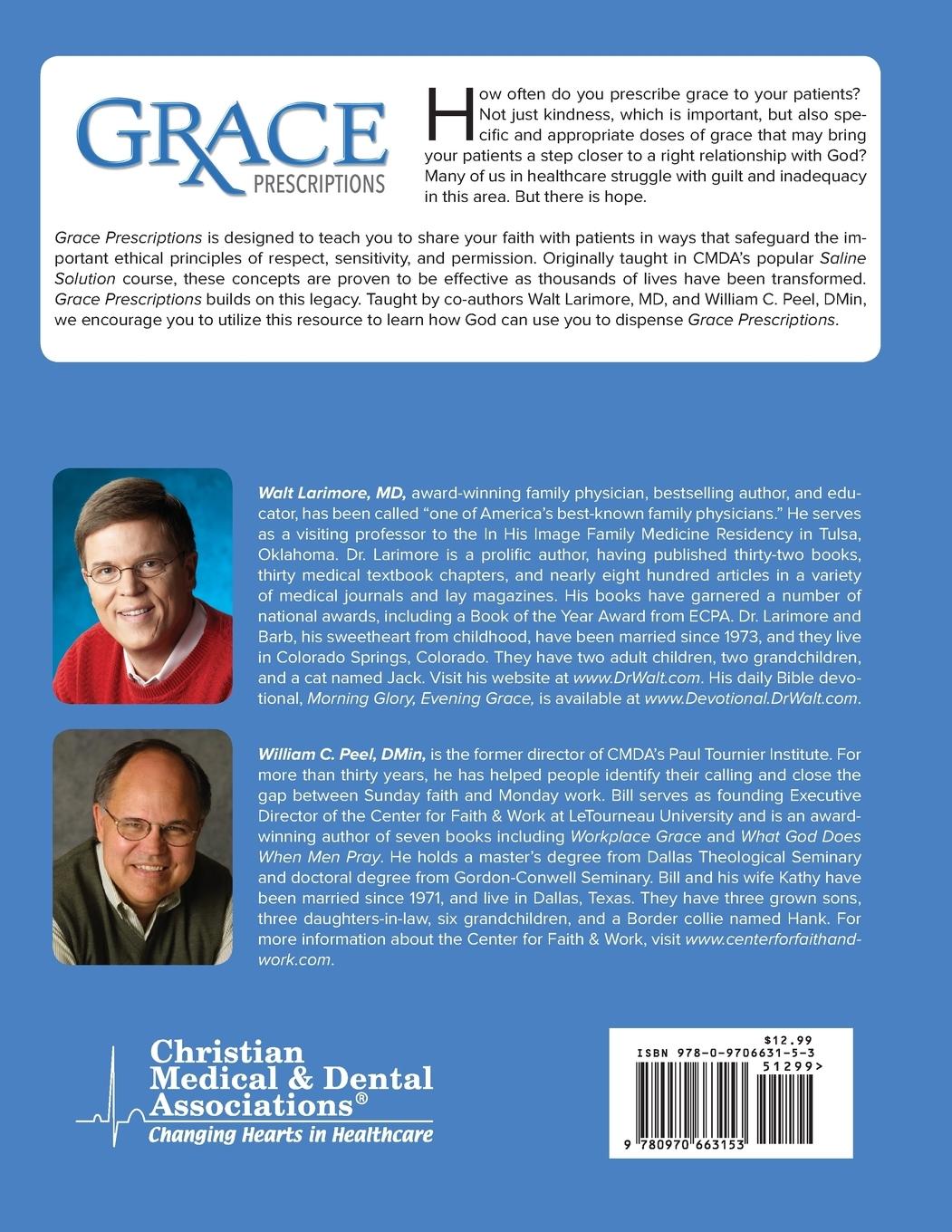 Rückseitencover Grace Prescriptions DVD Series Participant Workbook