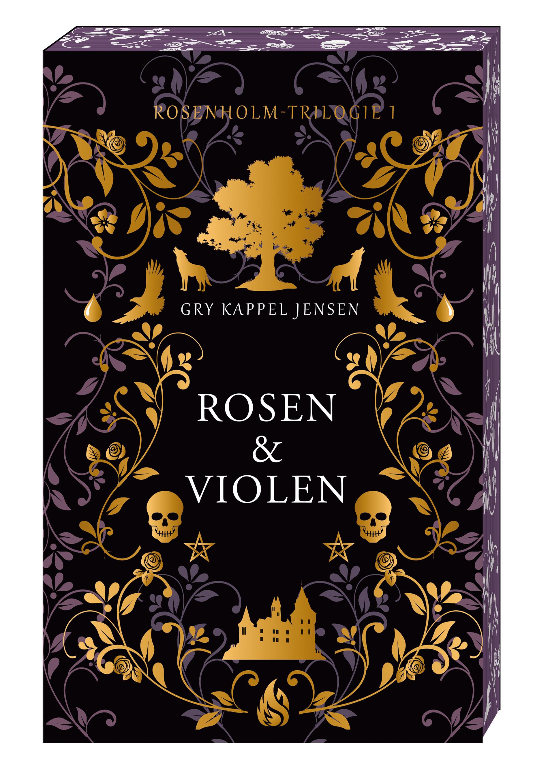 Vorderes Coverbild Rosen & Violen - Rosenholm-Trilogie (#1)