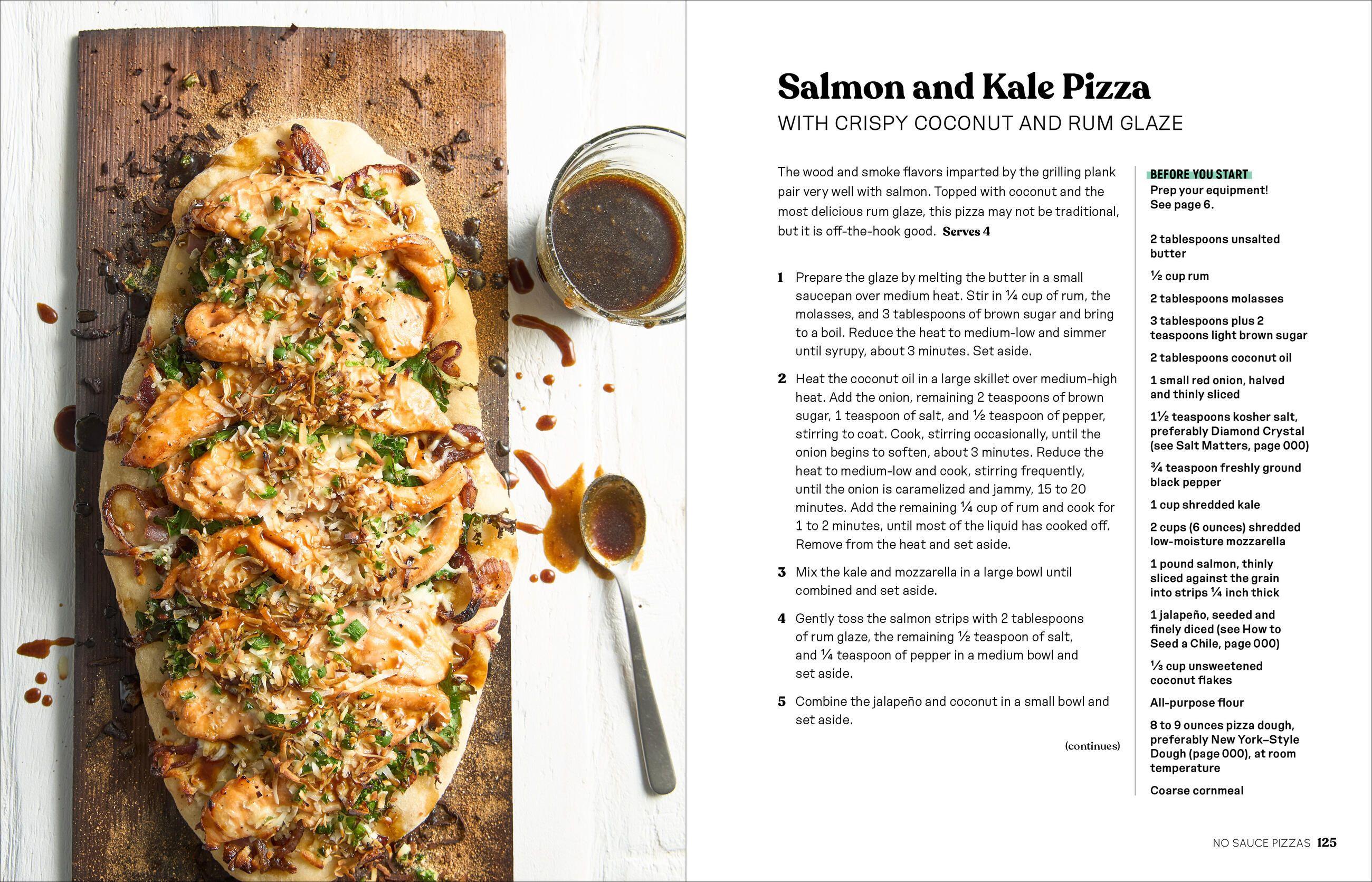 Beispielinhalt (Bild) Pizza on a Plank