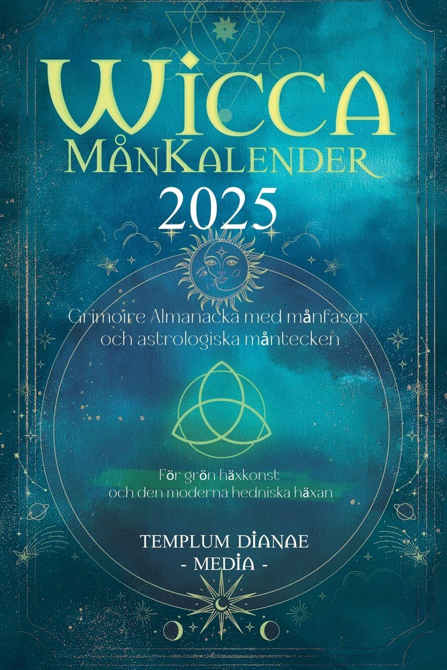 Vorderes Coverbild Wicca MånKalender - 2025
