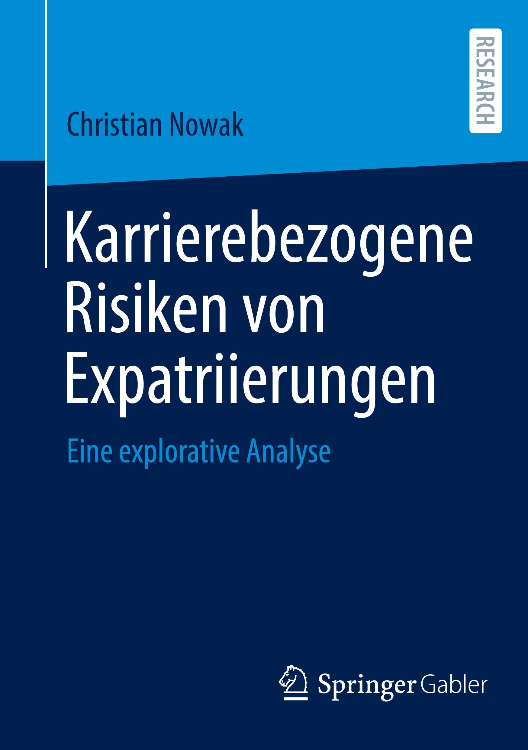 Vorderes Coverbild Karrierebezogene Risiken von Expatriierungen