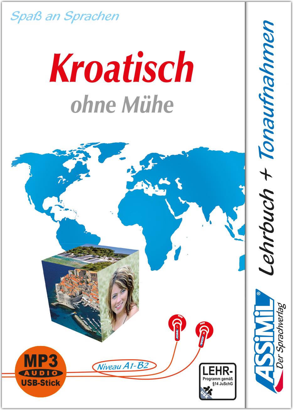 Vorderes Coverbild ASSiMiL Kroatisch ohne Mühe - MP3-Sprachkurs - Niveau A1-B2