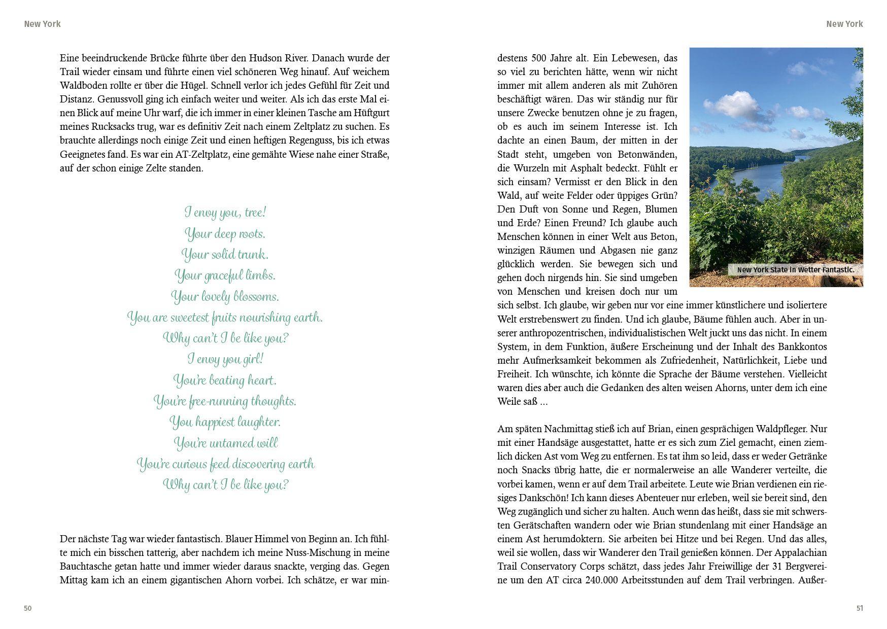 Beispielinhalt (Bild) Appalachian Trail