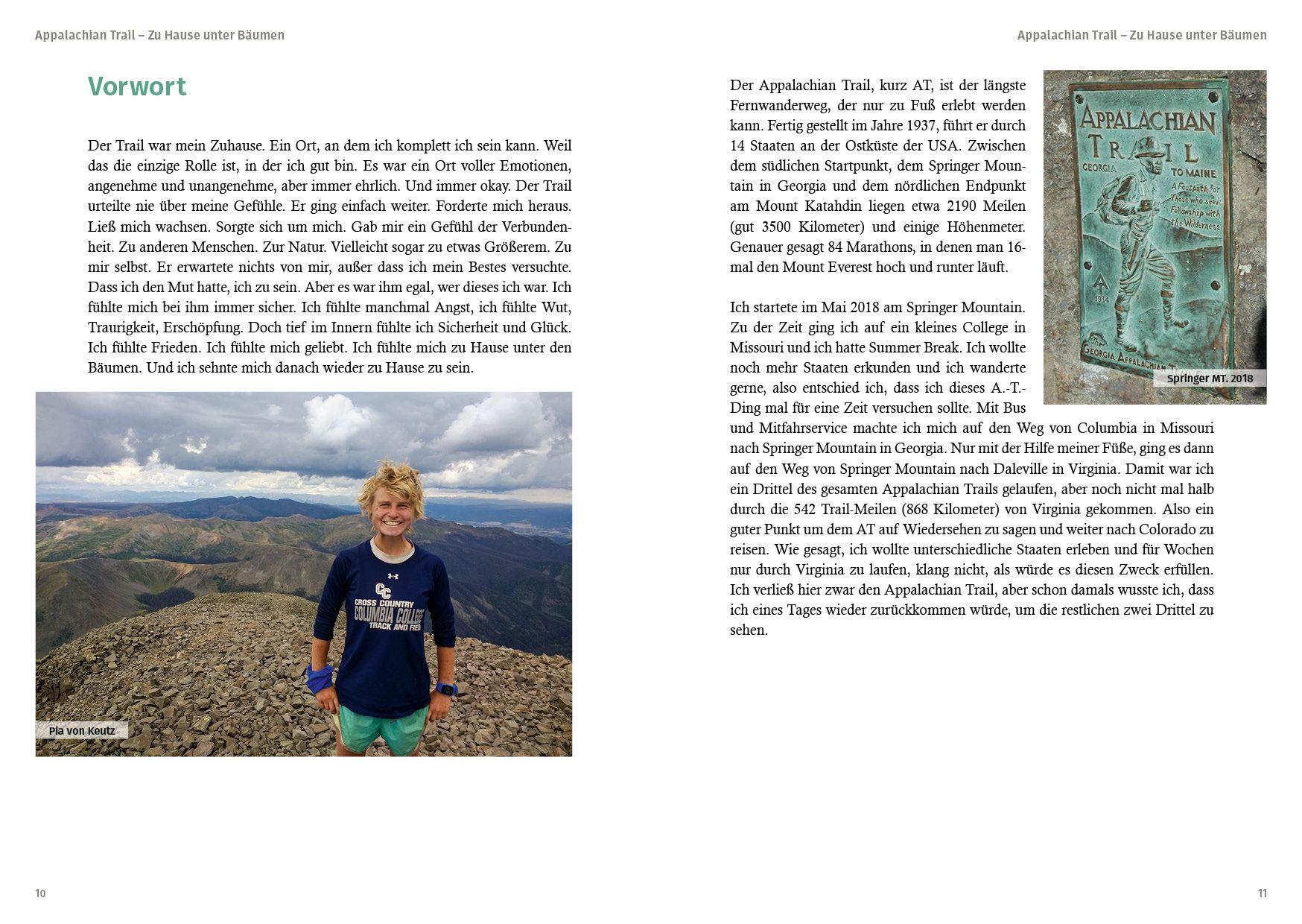 Beispielinhalt (Bild) Appalachian Trail