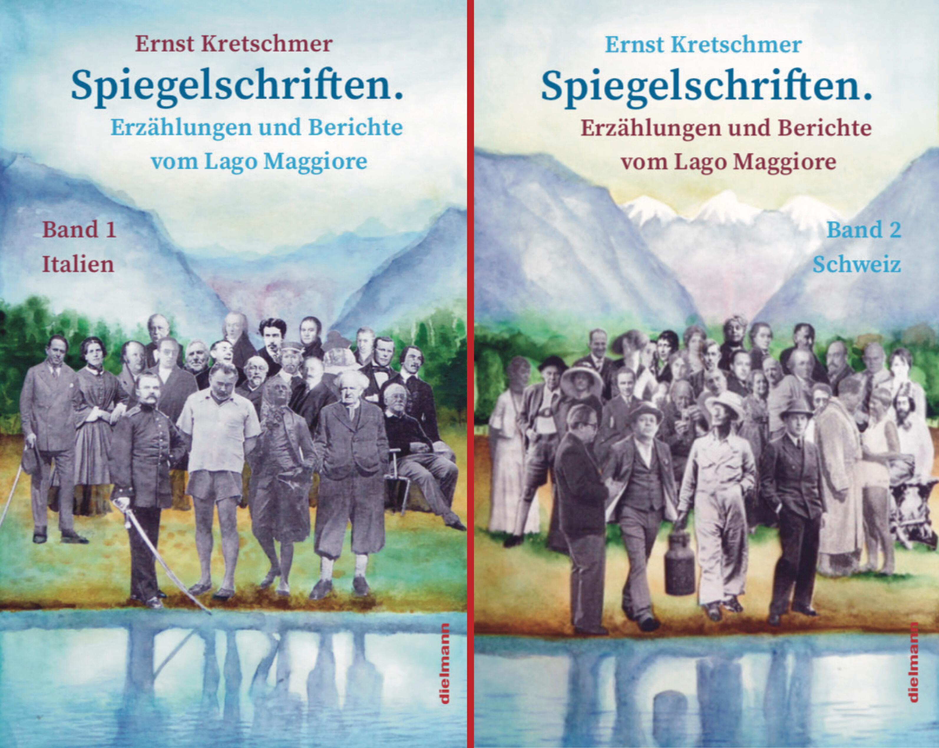 Vorderes Coverbild Spiegelschriften - Erzählungen und Berichte vom Lago Maggiore
