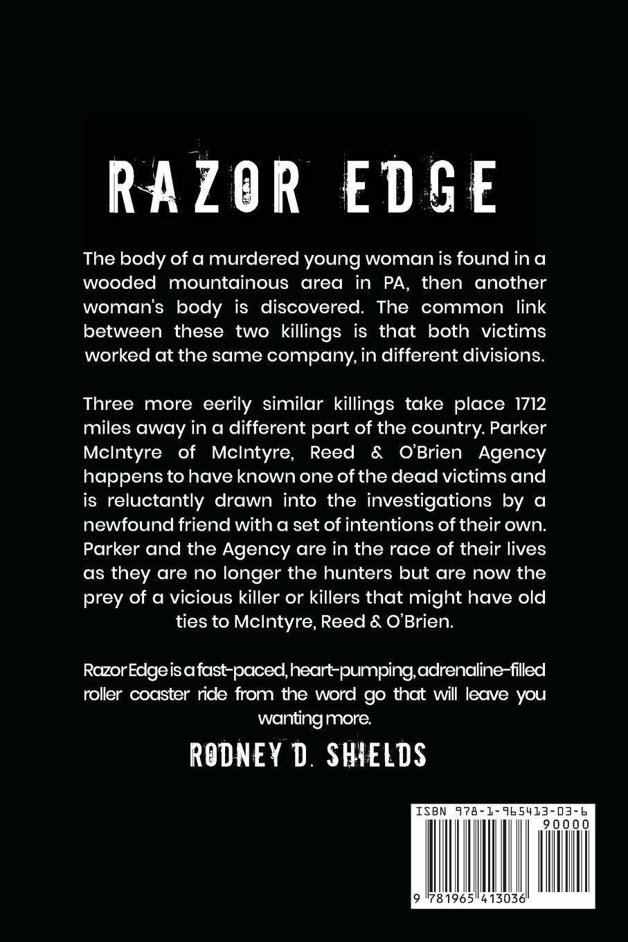 Rückseitencover Razor Edge