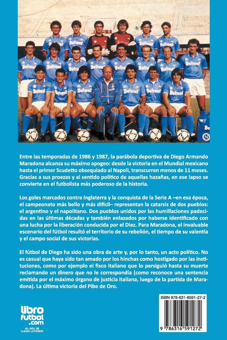 Rückseitencover El Napoli de Maradona