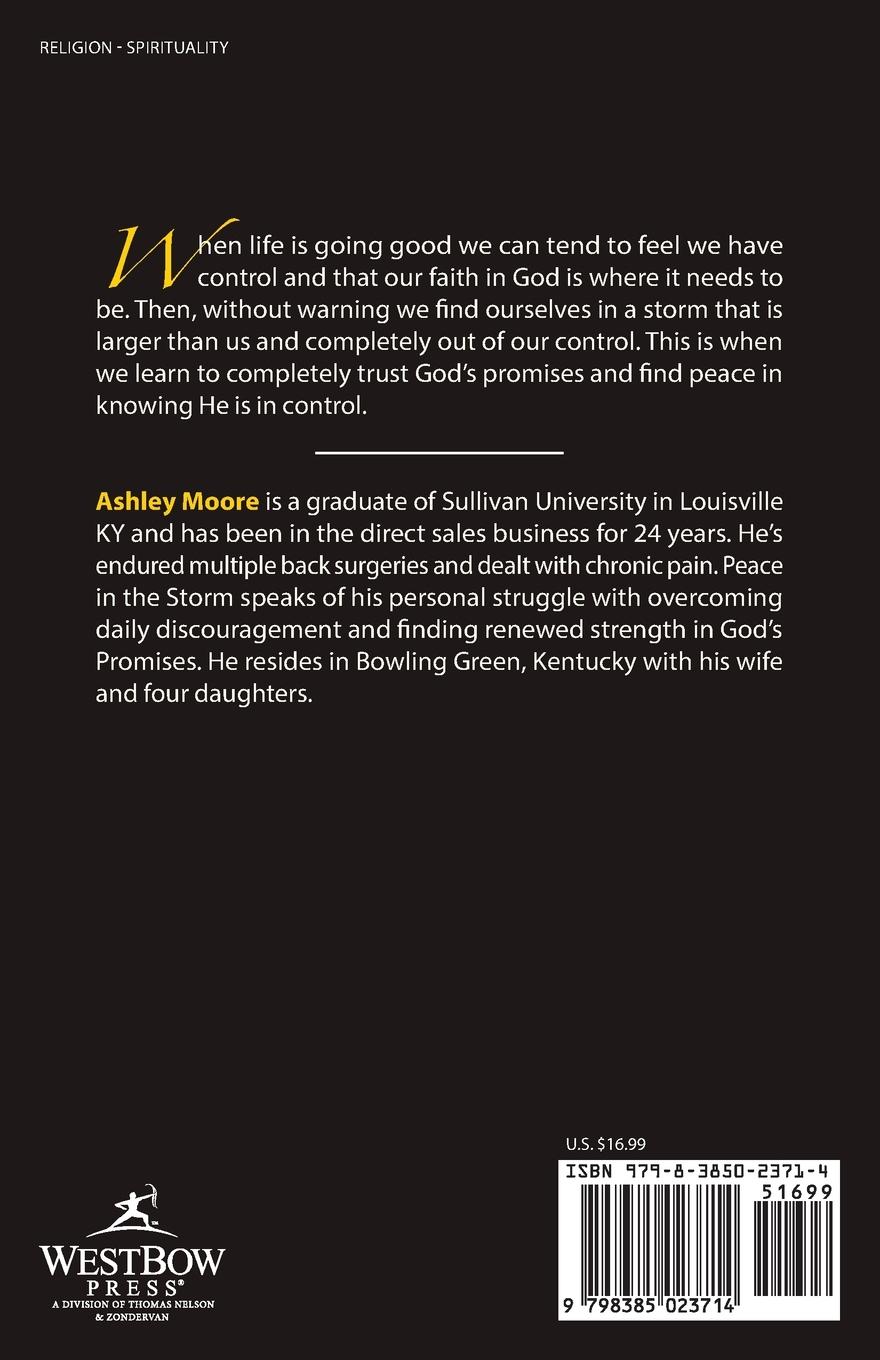 Rückseitencover Peace in the Storm