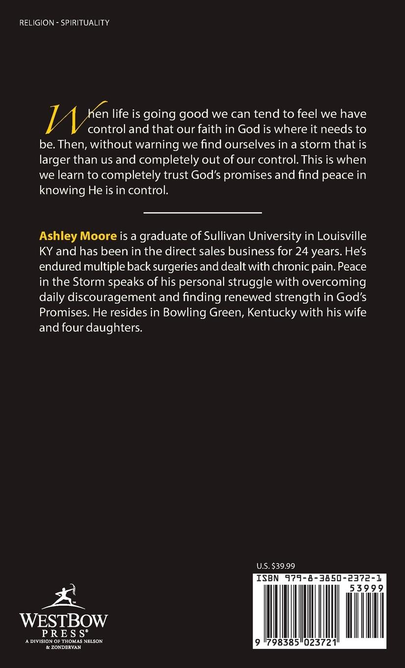 Rückseitencover Peace in the Storm