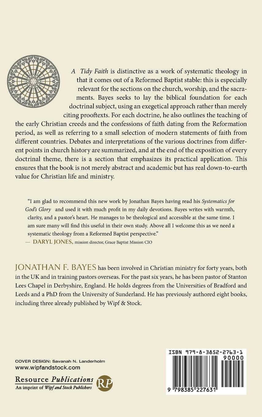 Rückseitencover A Tidy Faith