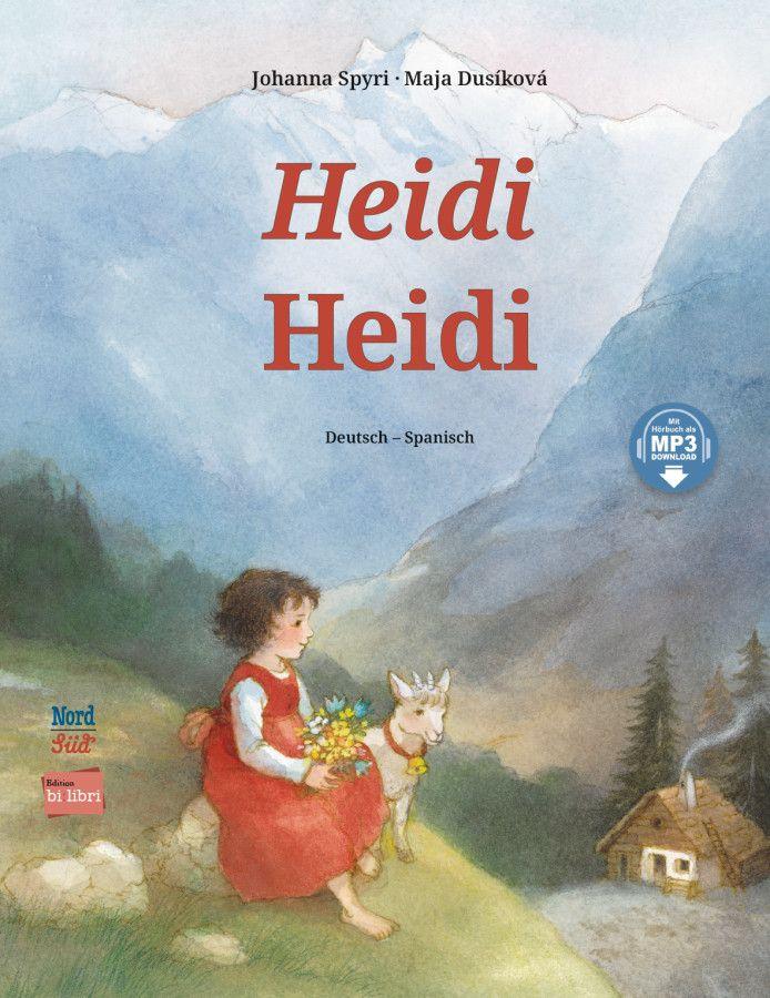 Vorderes Coverbild Heidi (Deutsch-Spanisch)