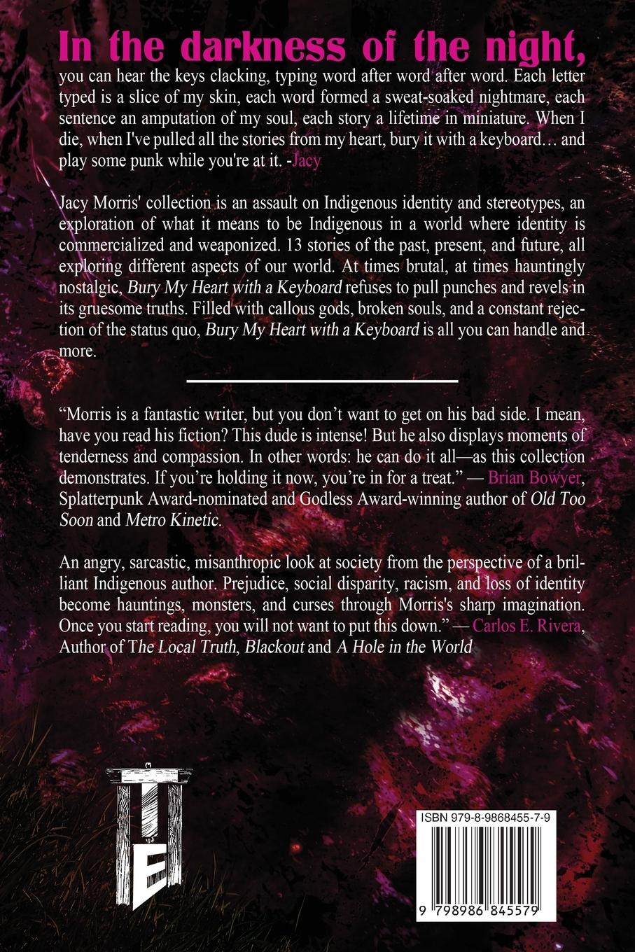 Rückseitencover Bury My Heart With A Keyboard