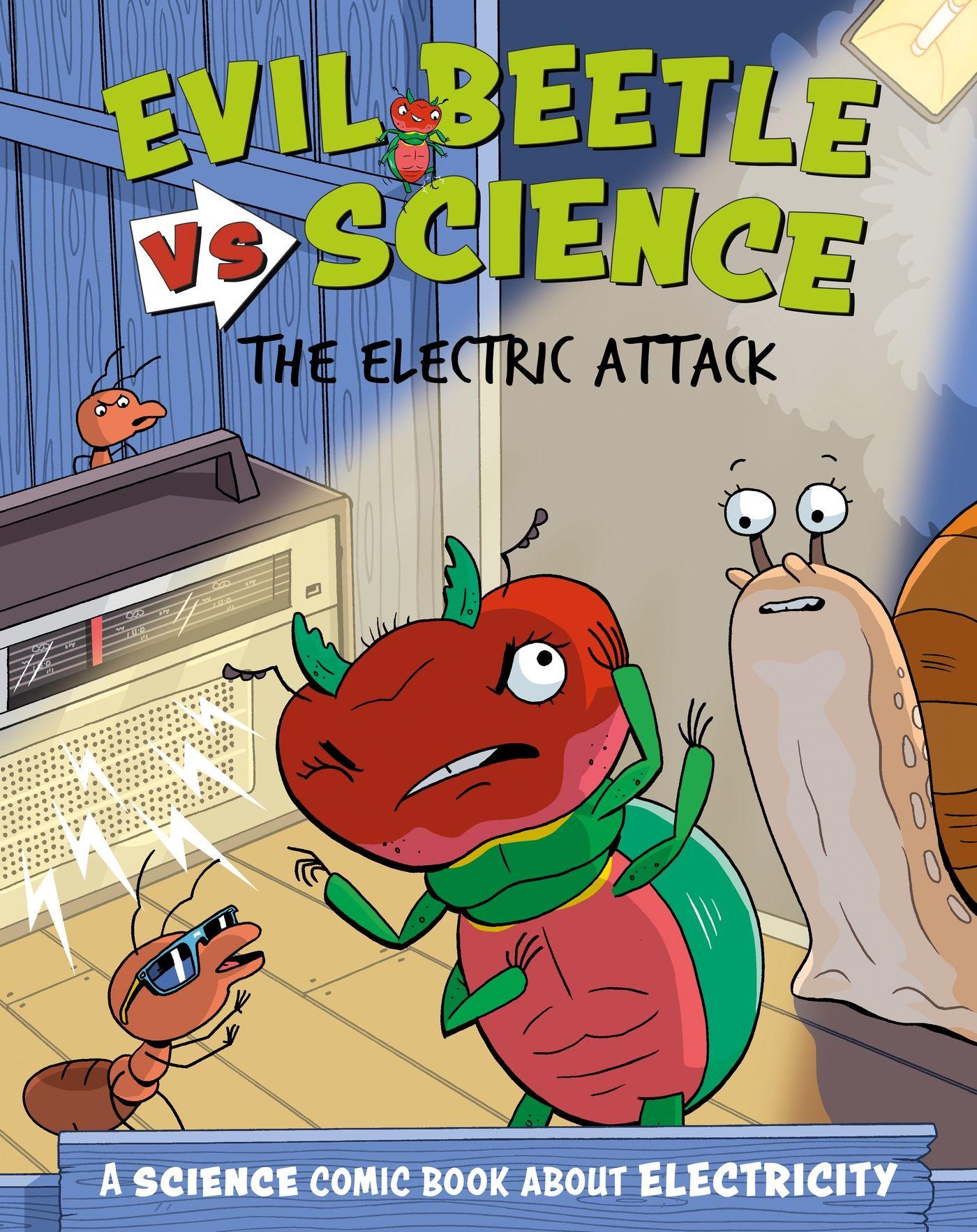Vorderes Coverbild Evil Beetle Versus Science: The Electric Attack