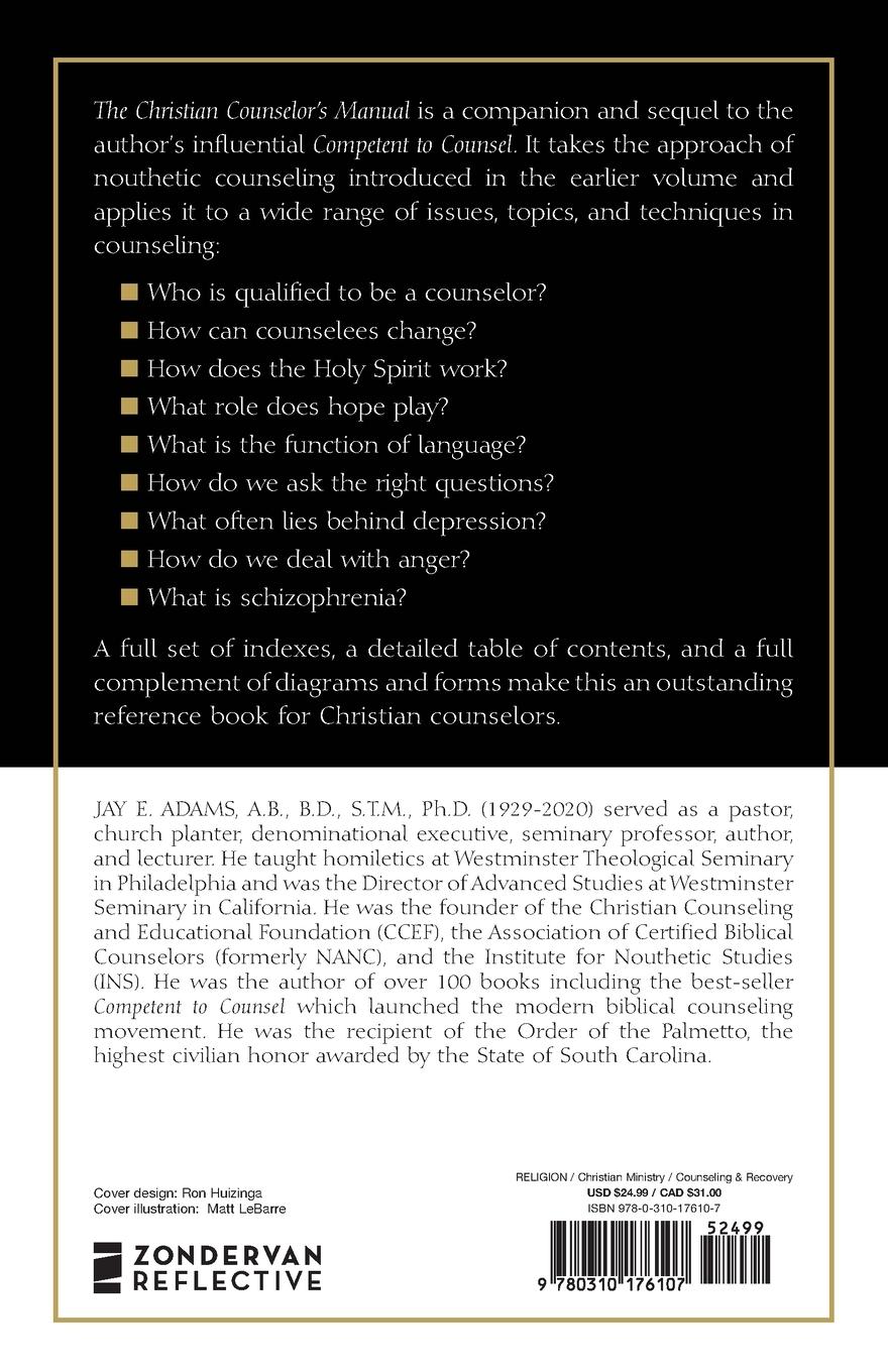 Rückseitencover The Christian Counselor's Manual