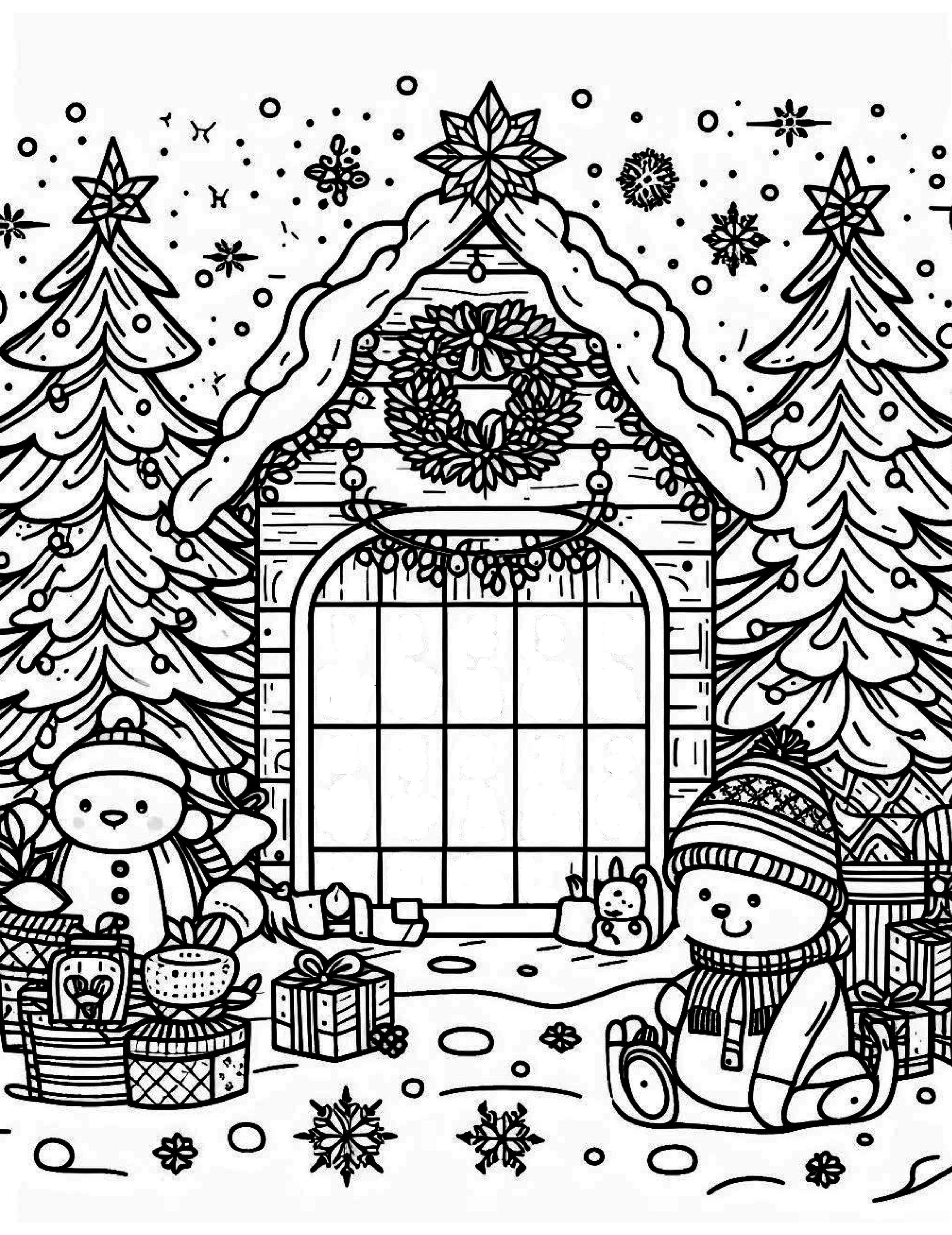 Beispielinhalt (Bild) Adventszeit im Wunder-Weihnachtsland