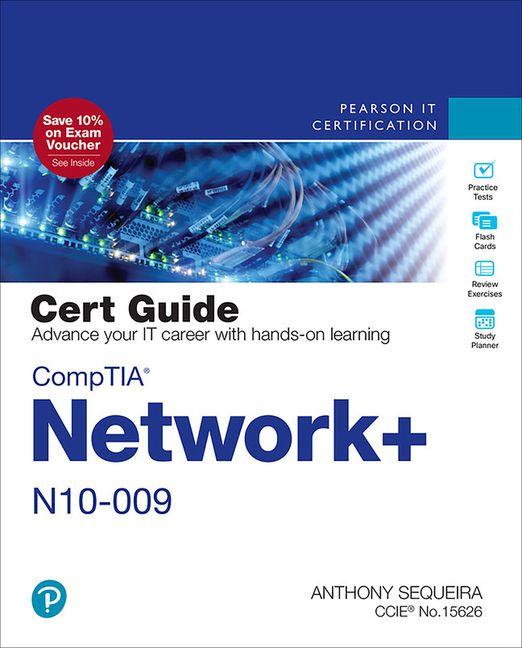 Vorderes Coverbild Comptia Network+ N10-009 Cert Guide