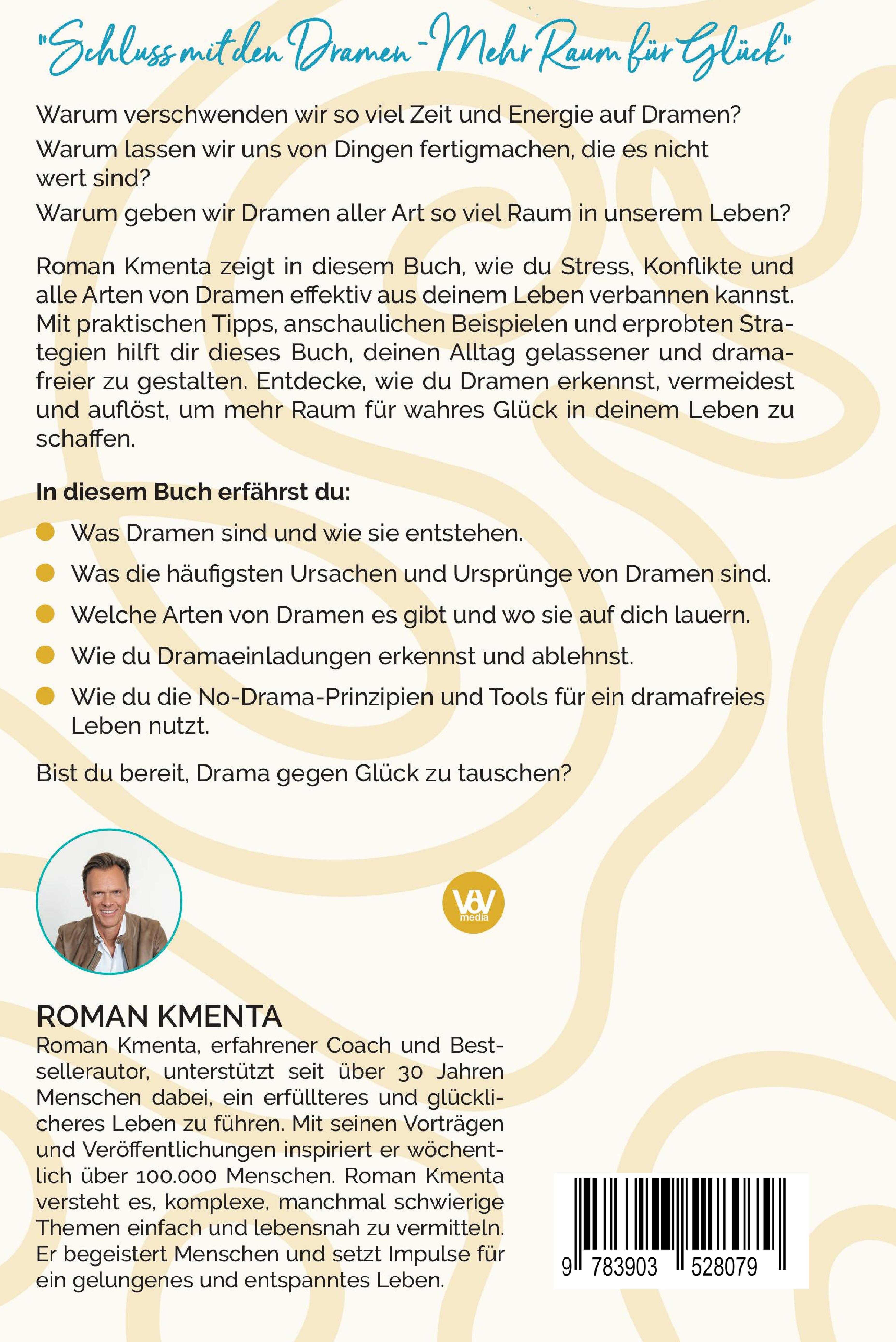Rückseitencover Tausche Drama gegen Glück