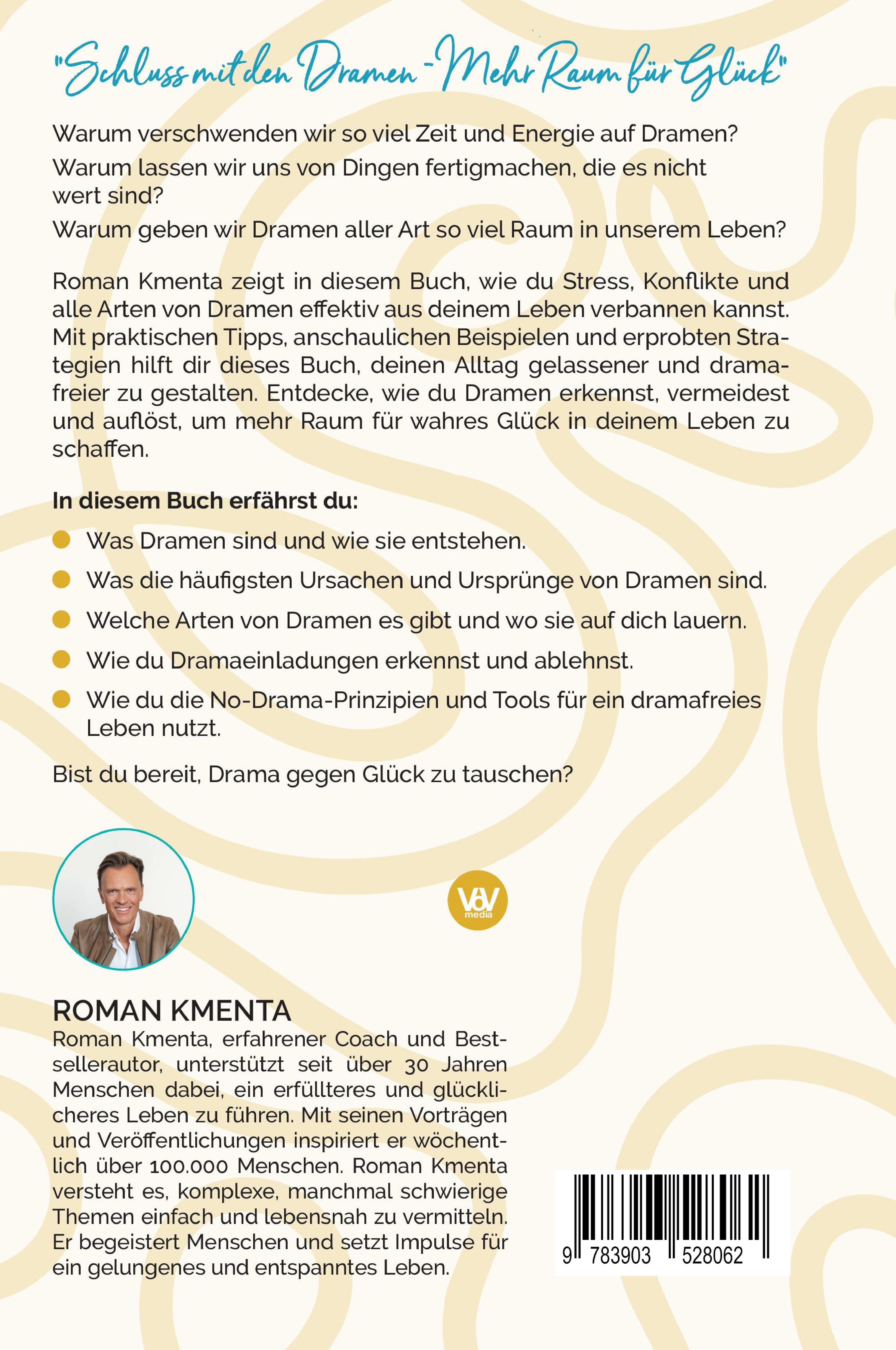 Rückseitencover Tausche Drama gegen Glück