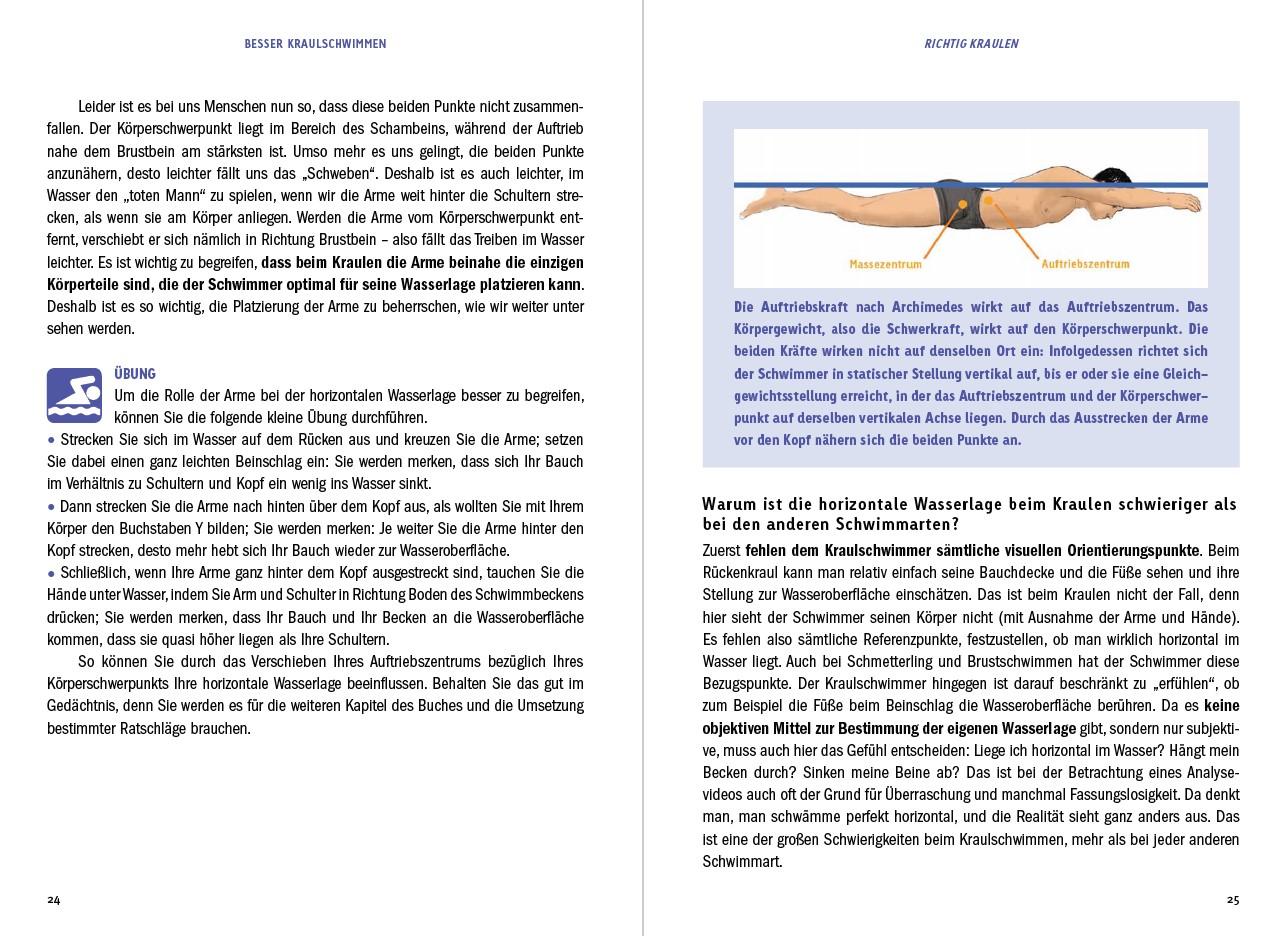 Beispielinhalt (Bild) Besser Kraul-Schwimmen