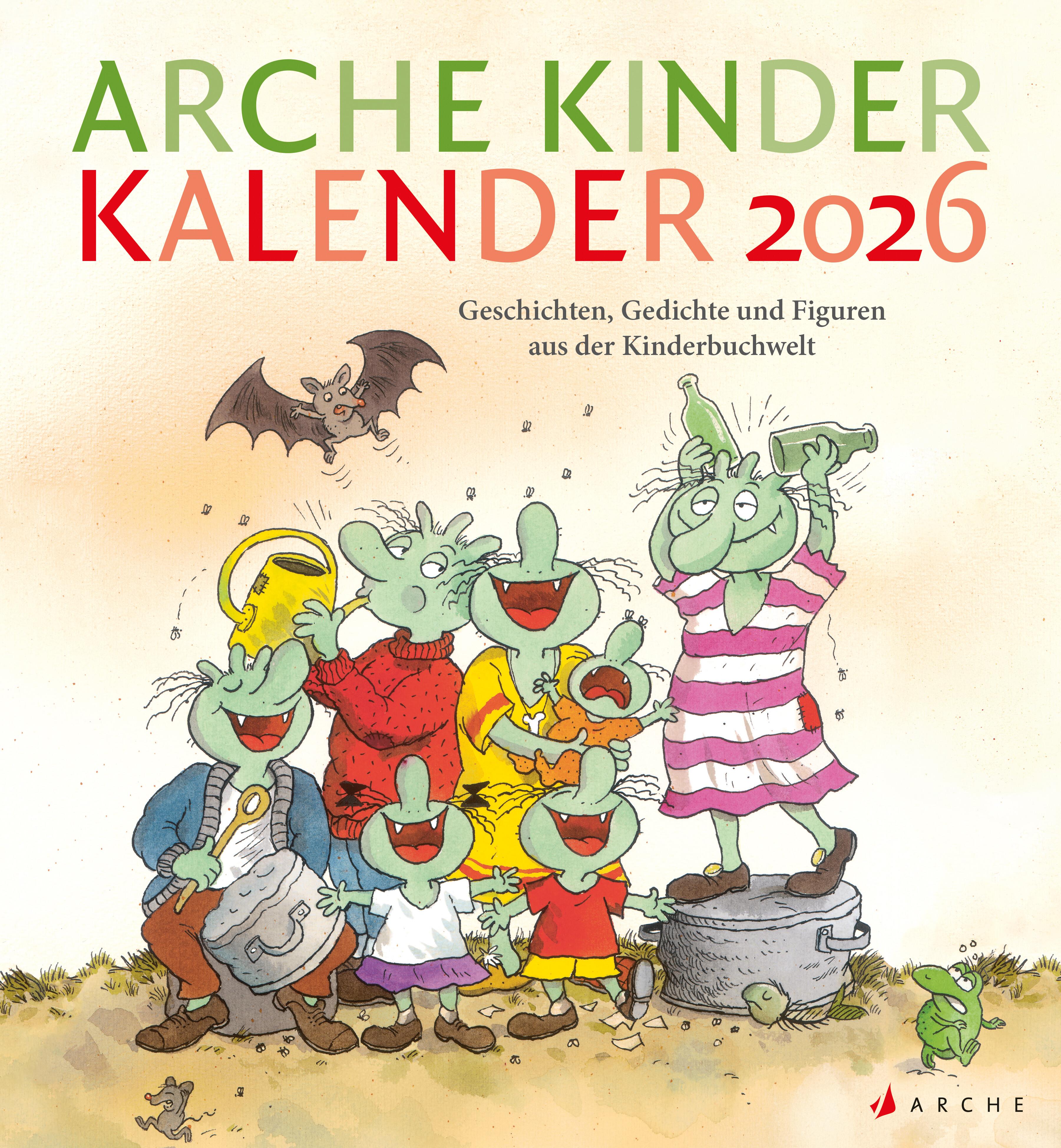 Vorderes Coverbild Arche Kinder Kalender 2026