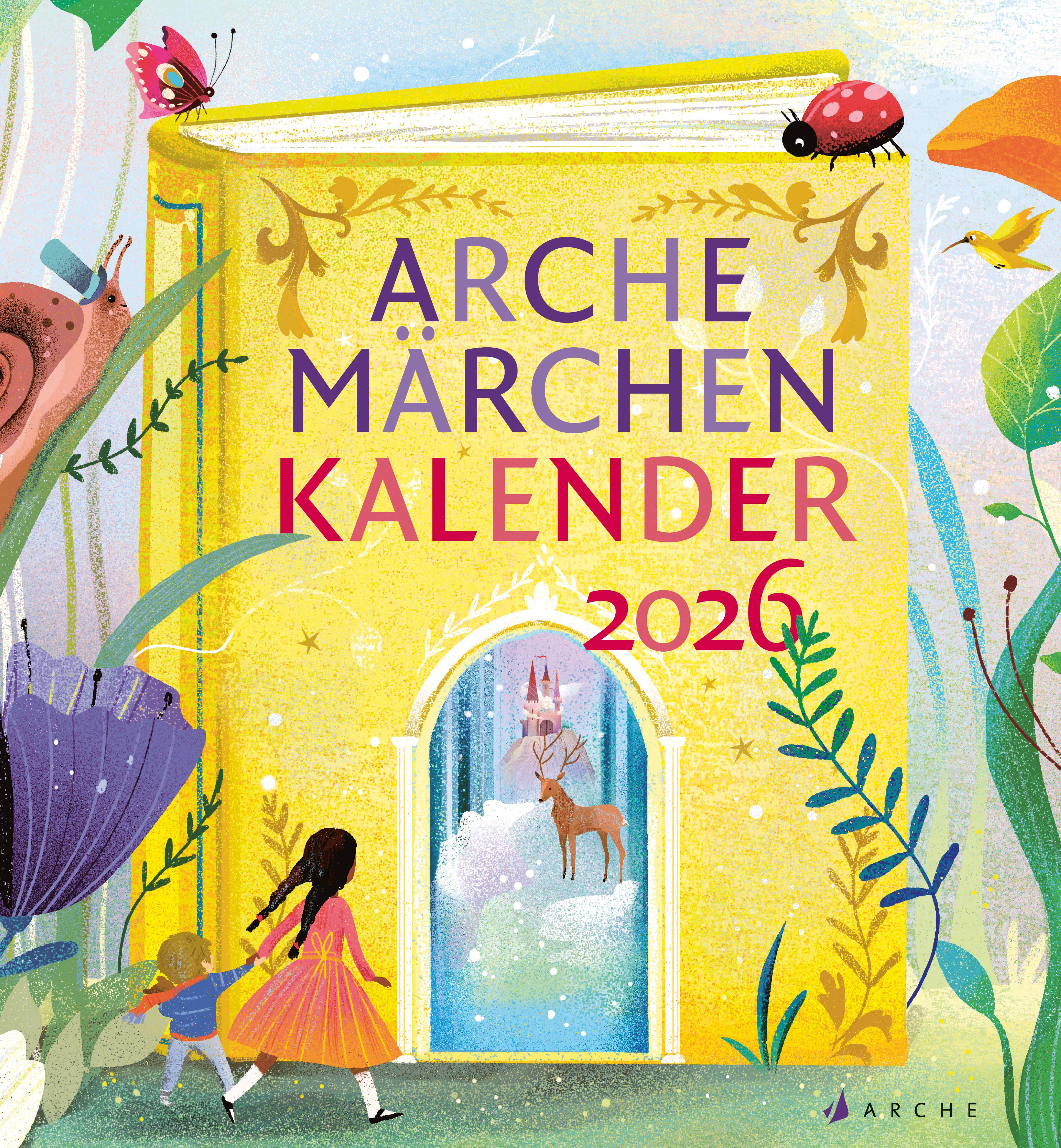 Vorderes Coverbild Arche Märchen Kalender 2026