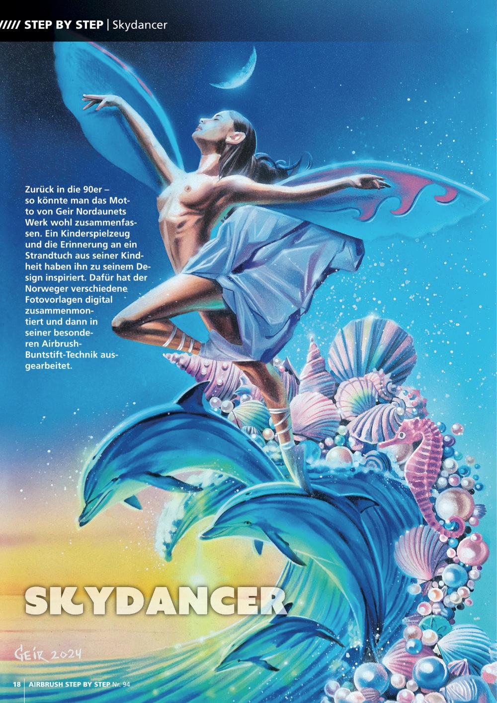 Beispielinhalt (Bild) Airbrush Step by Step 94