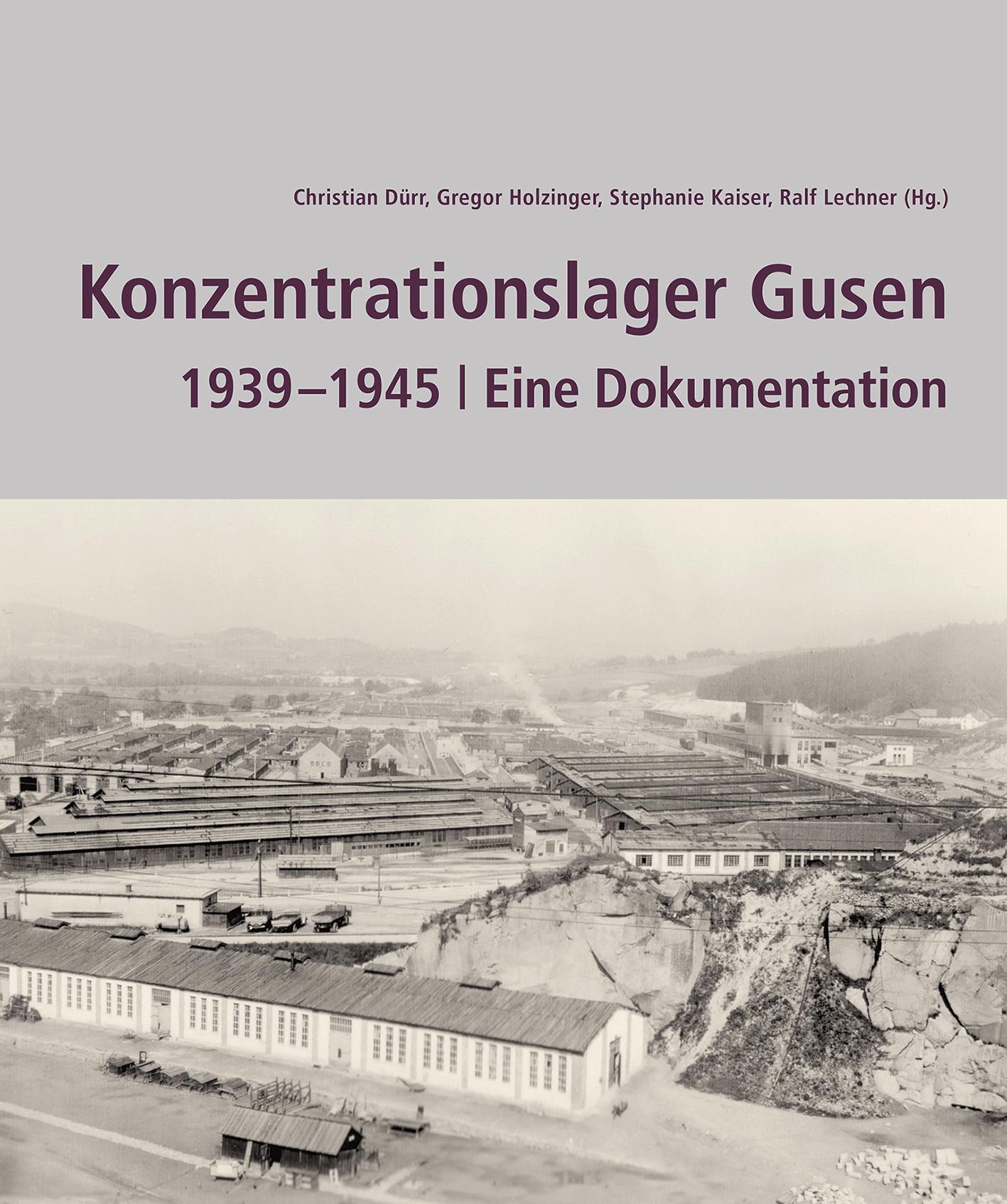 Vorderes Coverbild Konzentrationslager Gusen 1939-1945