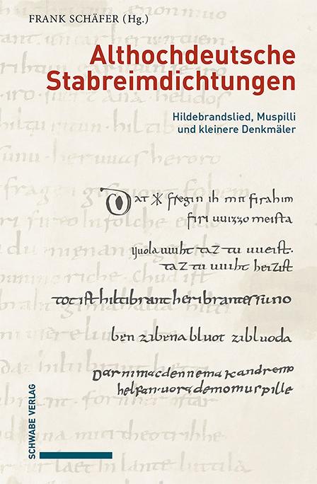 Vorderes Coverbild Althochdeutsche Stabreimdichtungen