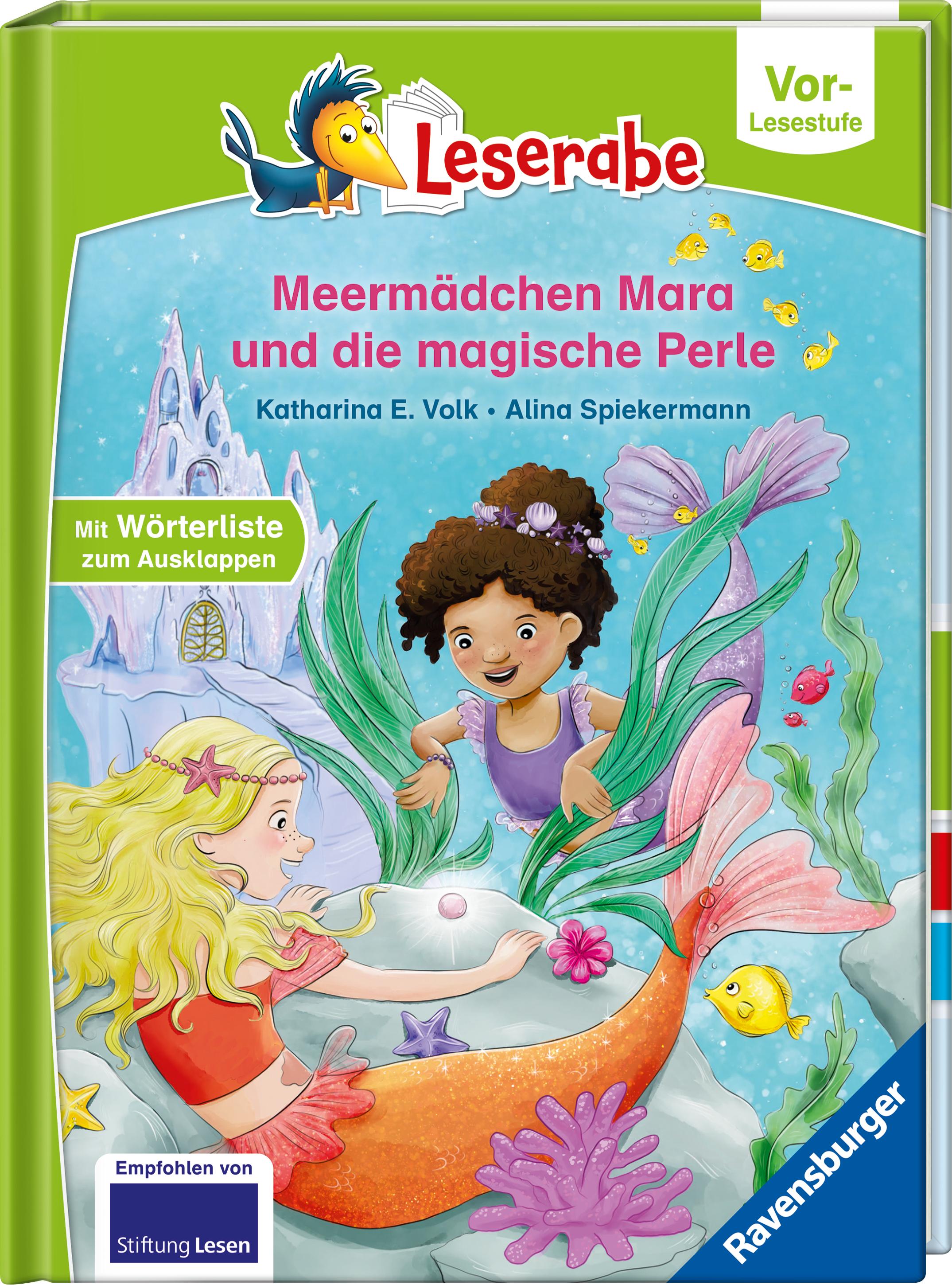 Vorderes Coverbild Leserabe Vor-Lesestufe - Meermädchen Mara und die magische Perle