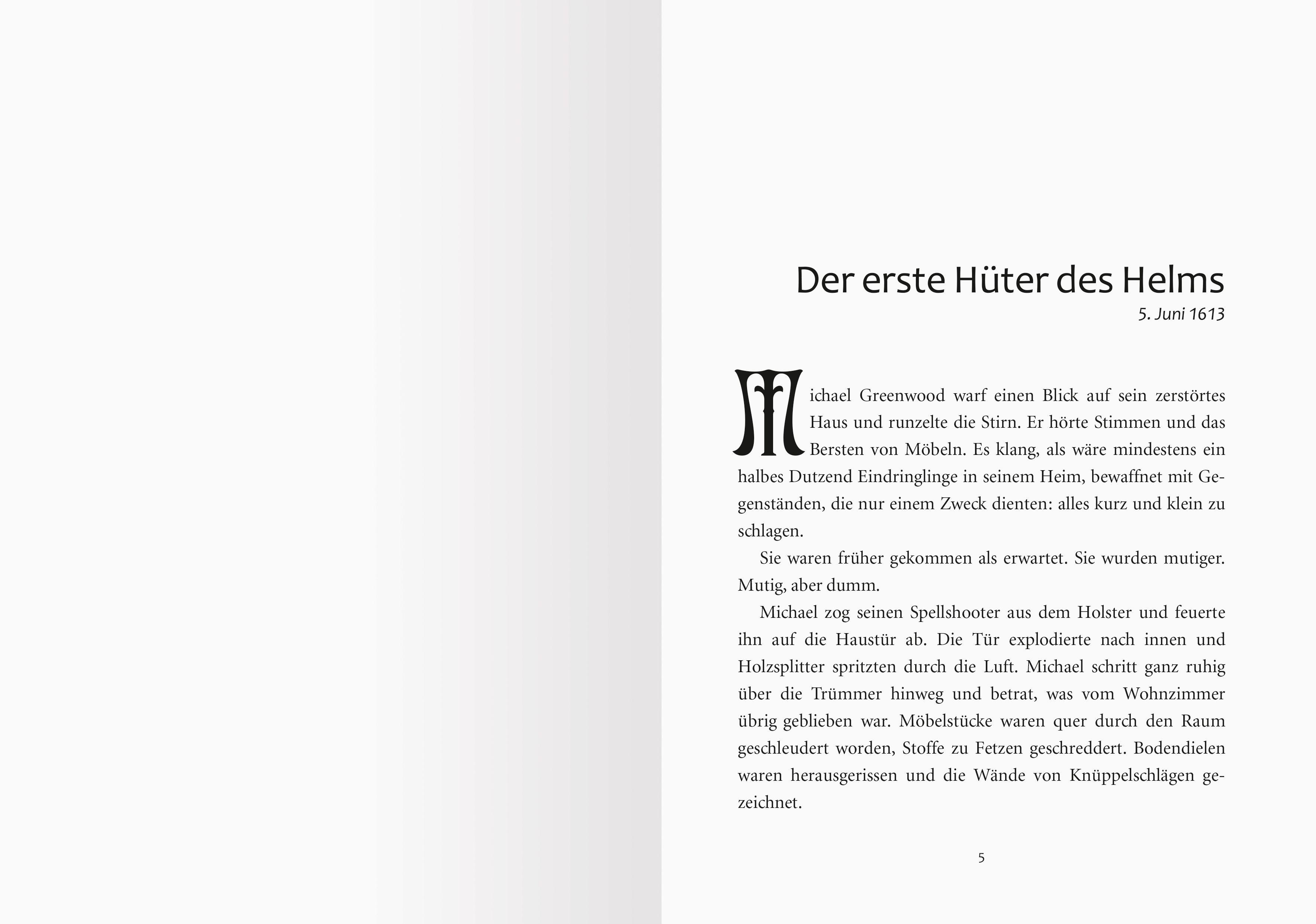 Beispielinhalt (Bild) Royal Institute of Magic, Band 3 - Der Angriff der Dunkelelfen