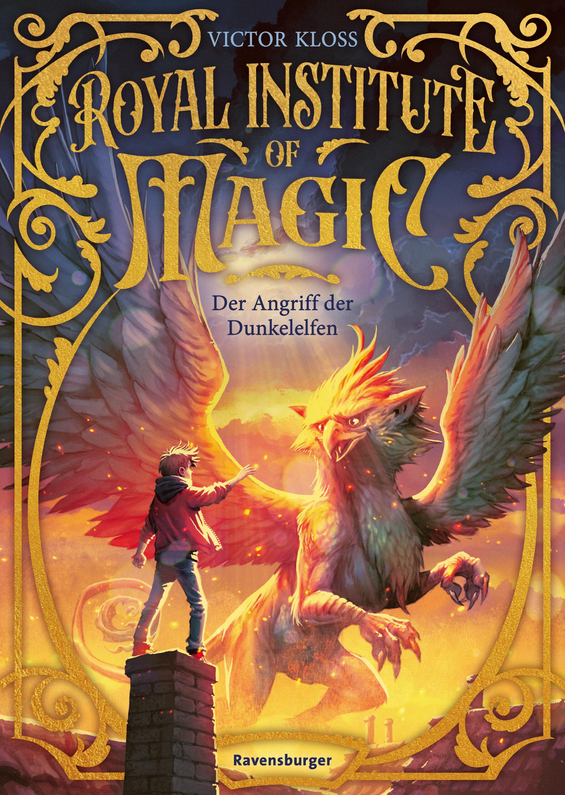 Vorderes Coverbild Royal Institute of Magic, Band 3 - Der Angriff der Dunkelelfen