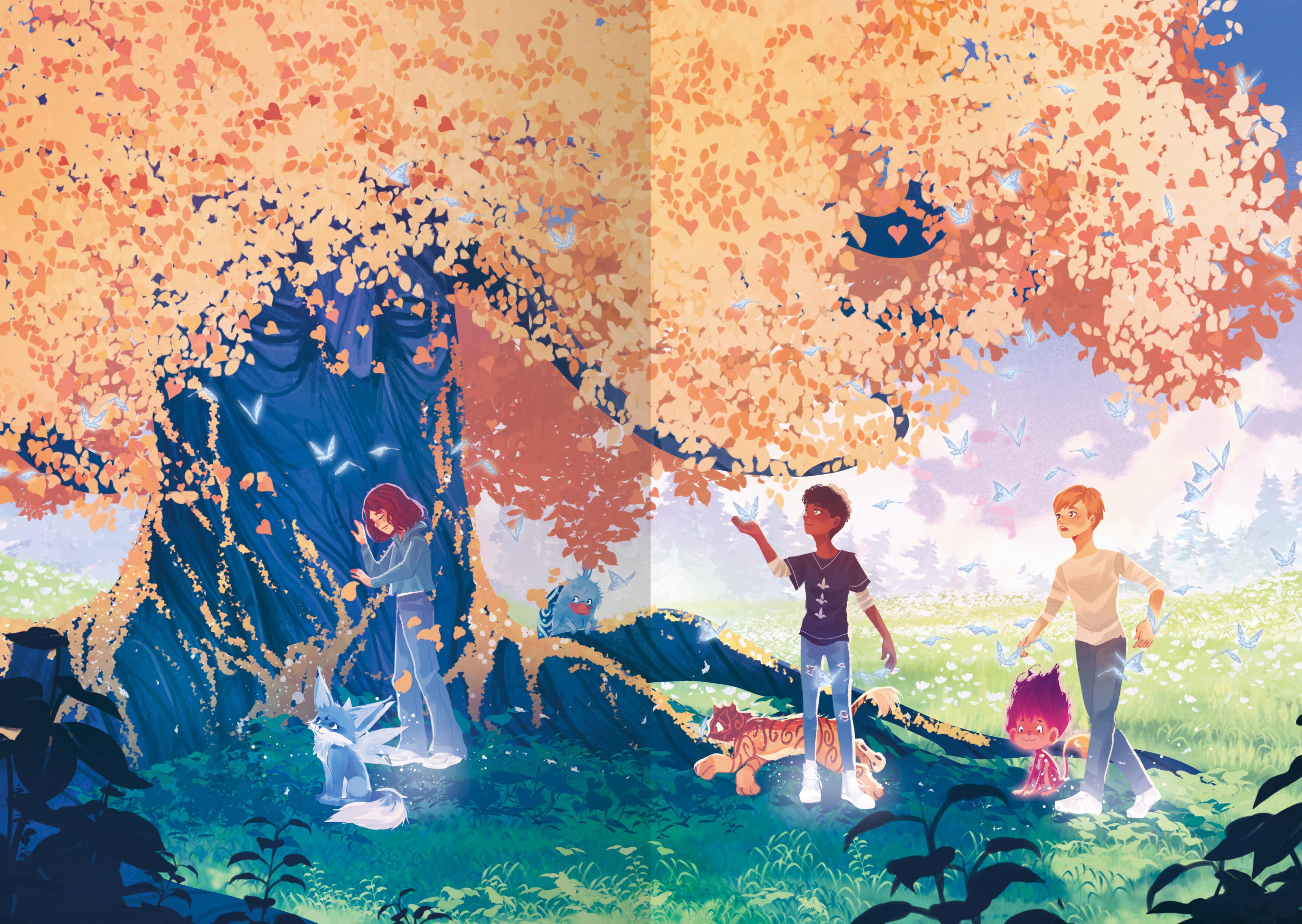 Beispielinhalt (Bild) Wishkeeper, Band 2 - Die Reise nach Silversands