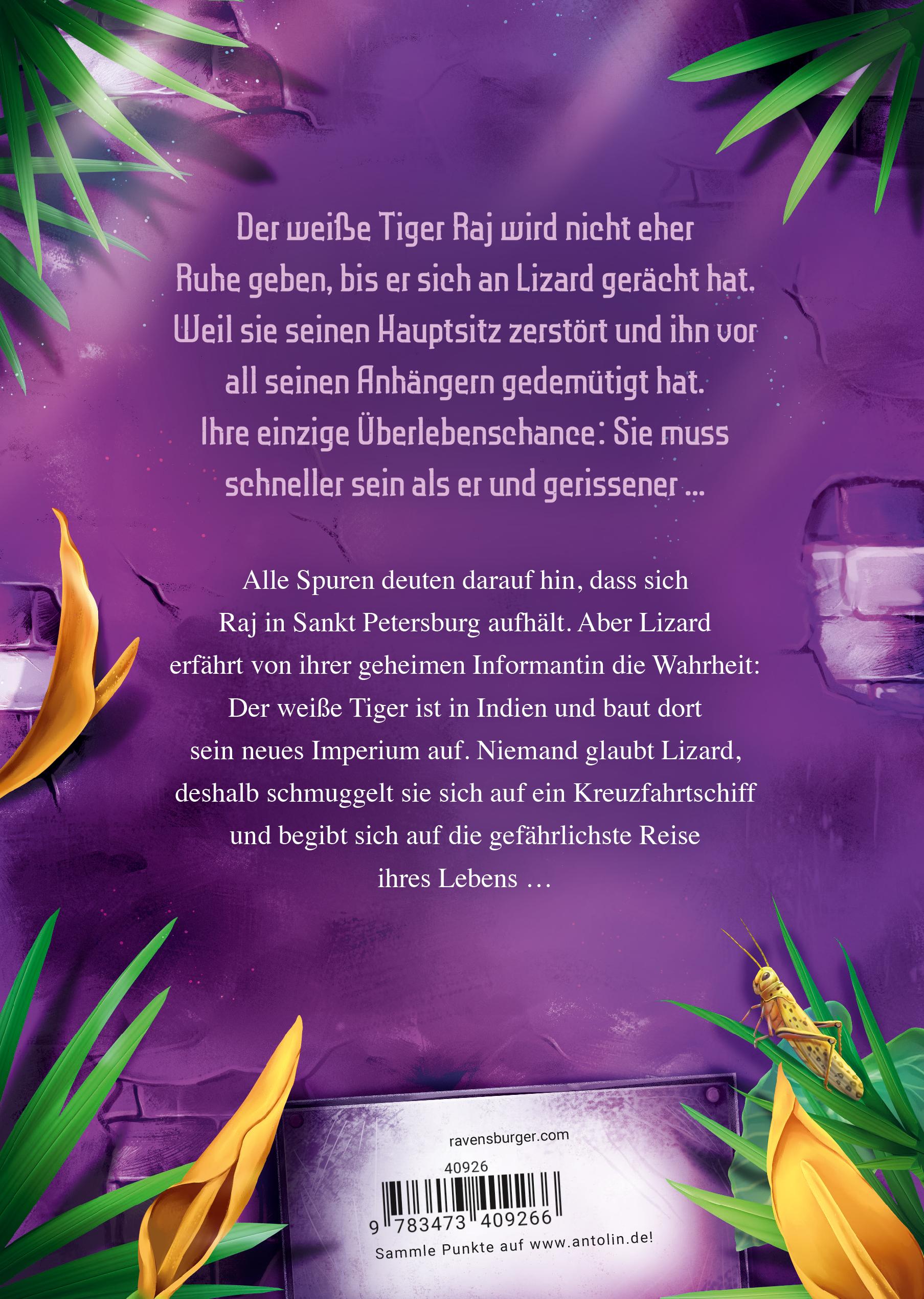 Rückseitencover Stadt der bösen Tiere, Band 4 - Die Rache