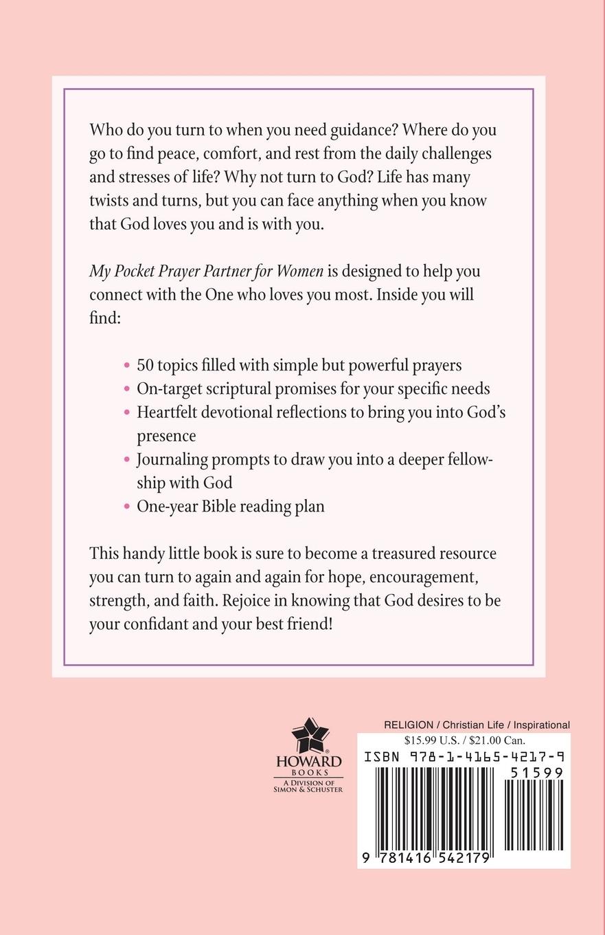Rückseitencover My Pocket Prayer Partner for Women