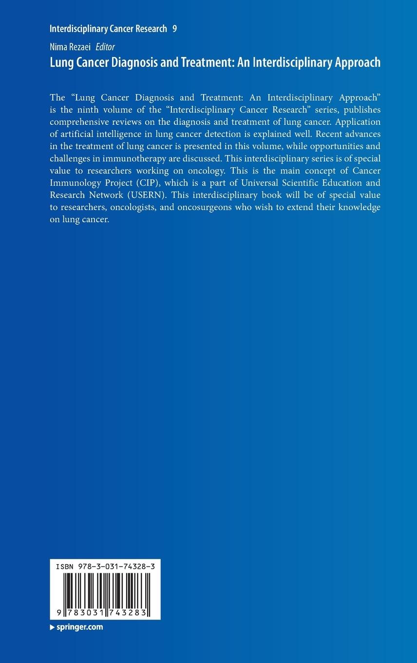Rückseitencover Lung Cancer Diagnosis and Treatment: An Interdisciplinary Approach